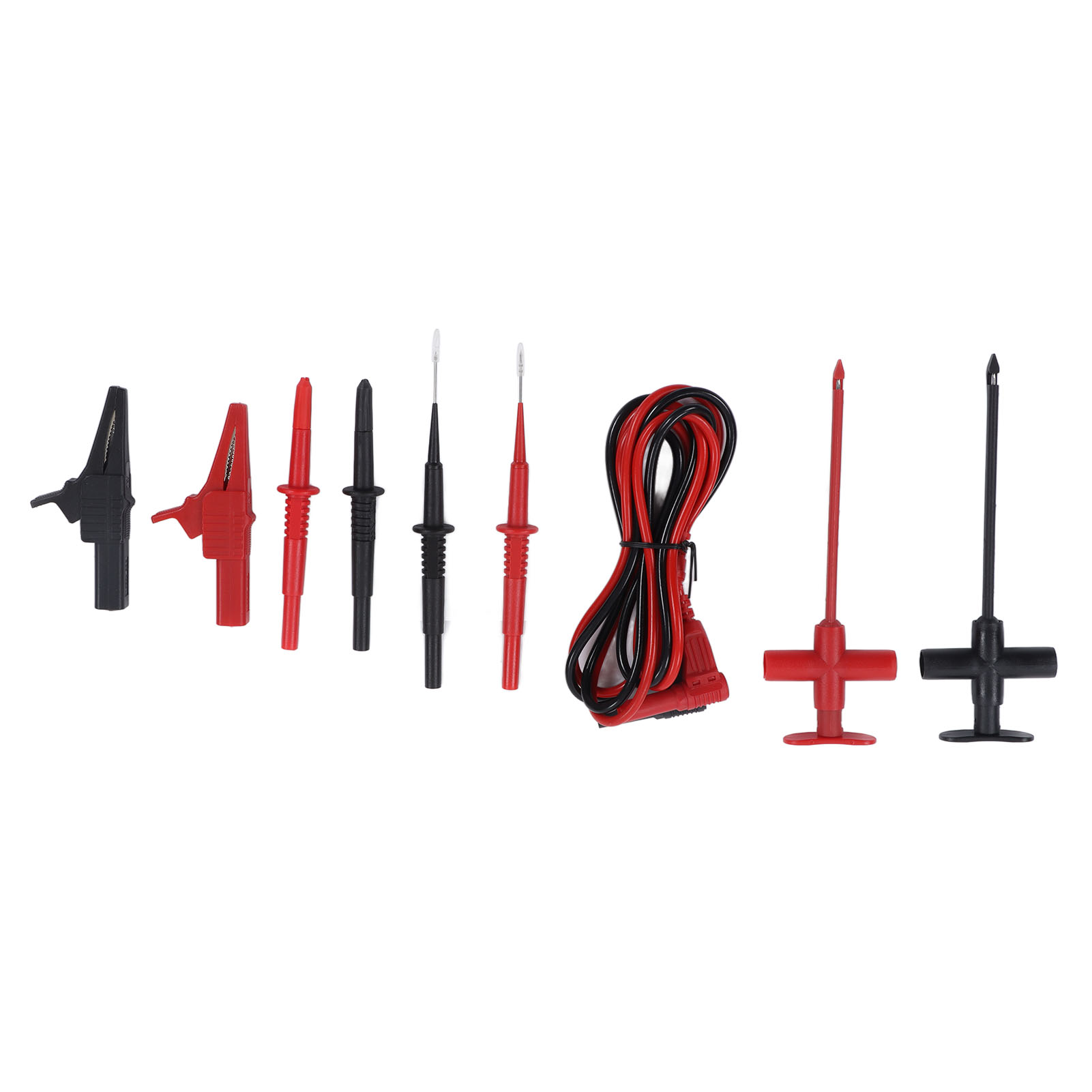 Messleitungssatz Mit Messing- Und Pvc/pa-spitzen, Multimeter-set Für Elektrische Wartungsarbeiten