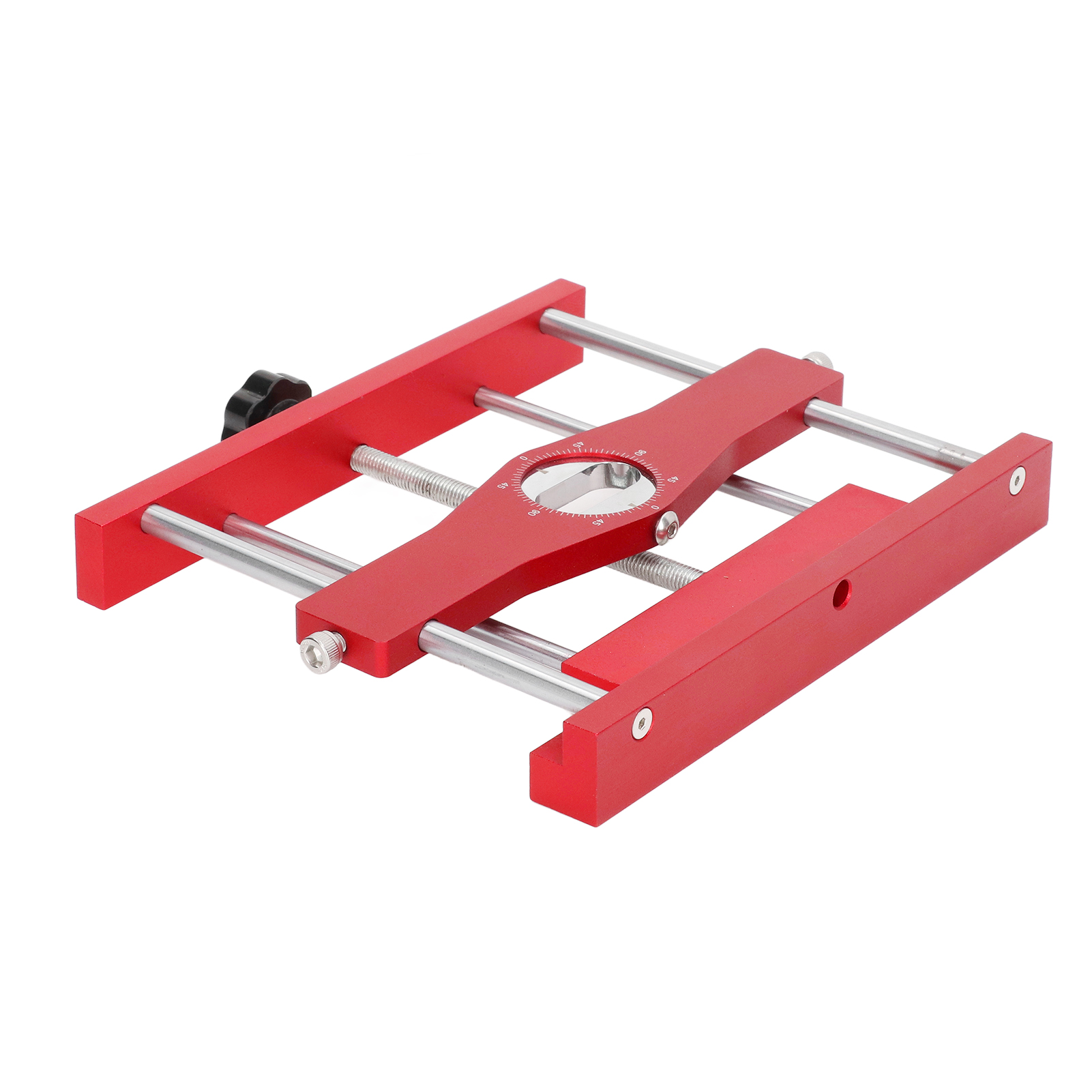 2-in-1 Dübelbohrlehren-set, Universelle Positionierhilfe Für Holzbohrer, Lochstanzer, Präzisions-holzbearbeitungswerkzeug.