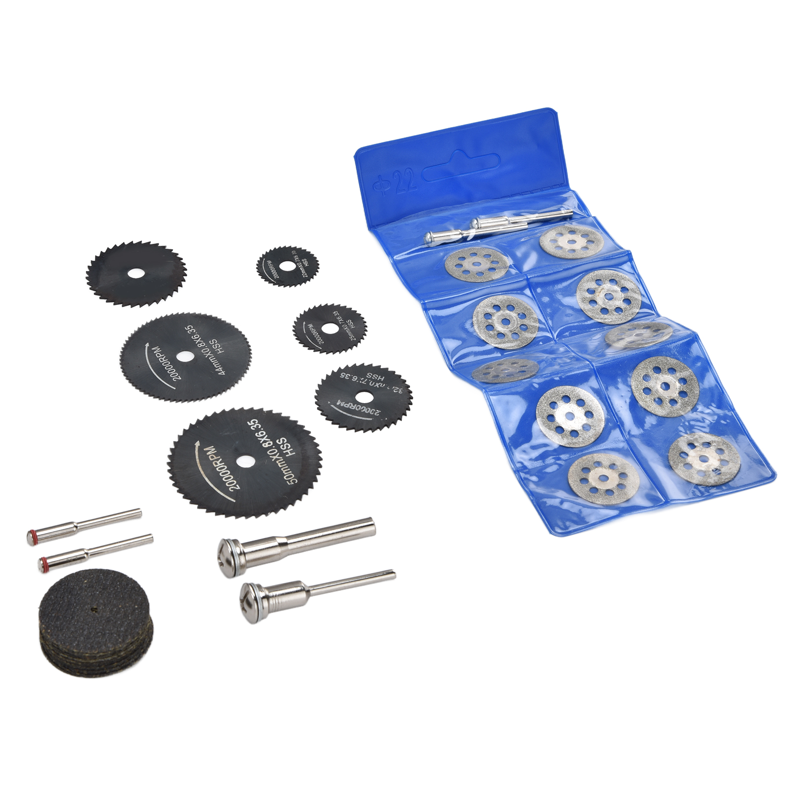 Set Aus 32 Hss-kreissägeblättern, Harztrennscheiben, Diamantschleifscheiben Für Metall Und Edelstahl, Präzisionsschnitt, Vielseitiges Zubehör.