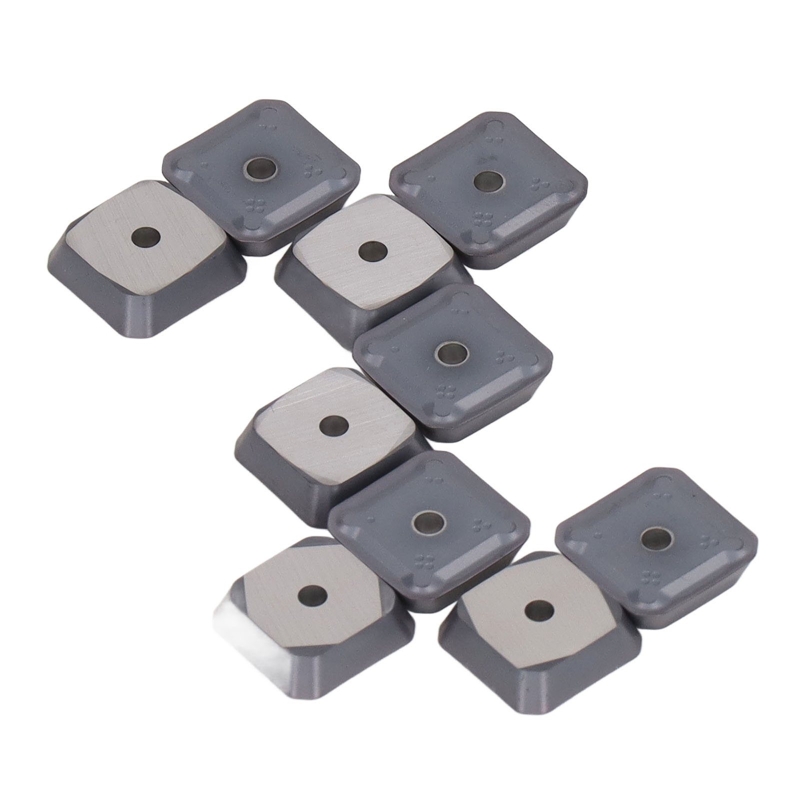 Satz Mit 10 Seet1203 Hartmetall-dreheinsätzen, Cnc-fräser, Schneidwerkzeug Für Metalldrehmaschinen, Wechselklingensatz
