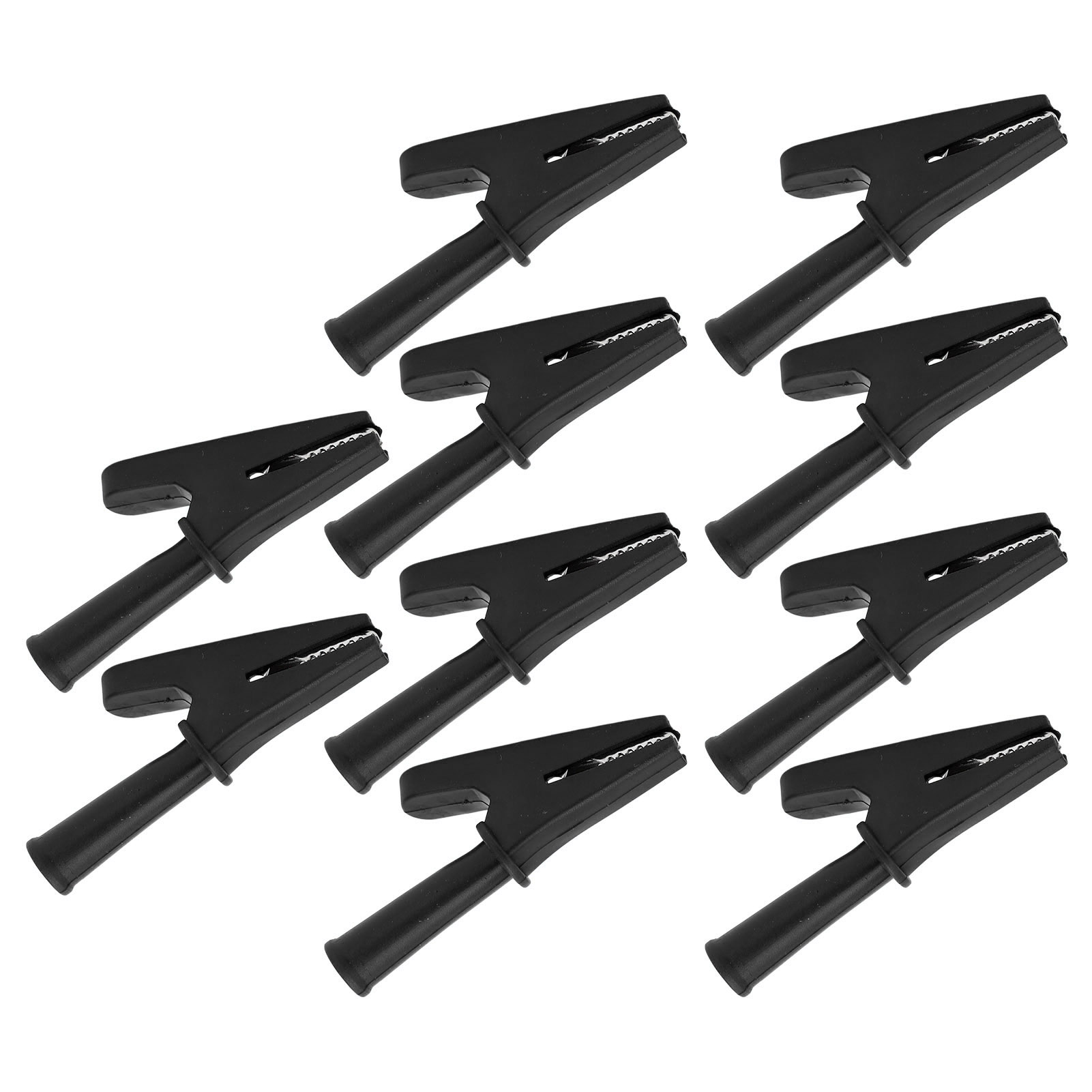 20-a-prüfklemme, 10-mm-öffnung, 10er-packung, Anschlussklemmen Für Elektronische Geräte Und Lötmaschinen, Schwarz