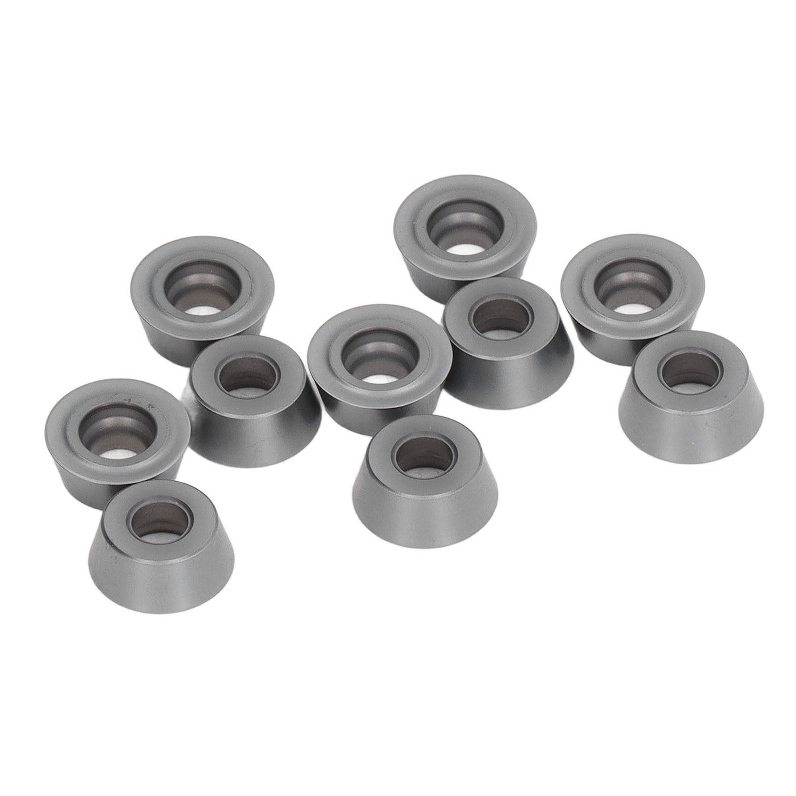10-teiliger Cnc-dreheinsatz Aus Hartmetall, Hochpräzise, Rdmt1204motn-einsätze, Beschichtete Schneidplatten Für Die Industrielle Bearbeitung