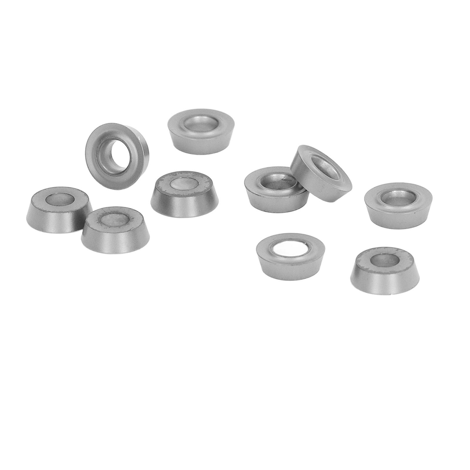 10 Hartmetall-wendeschneidplatten Für Cnc-dreh- Und Fräsmaschinen, Beschichtet, Indexierbares Schneidwerkzeug Mit Aufbewahrungsbox Für Den Industriellen Einsatz
