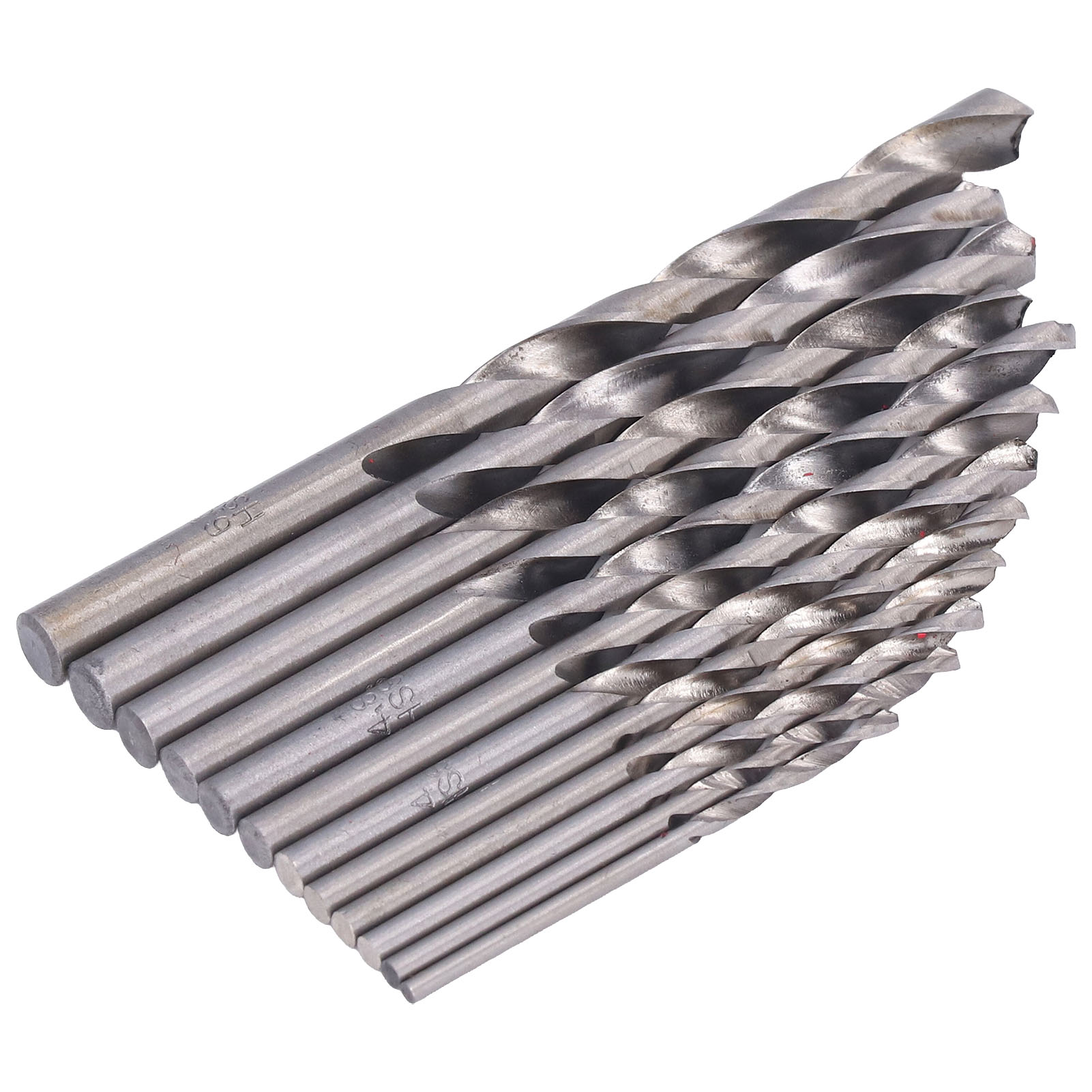 13-teiliges Hss-schnellwechsel-bohrerset Für Holz Und Metall, 1,5–6,5 Mm Schnittdurchmesser, Sechskantschaft, Mit Silbernem Koffer