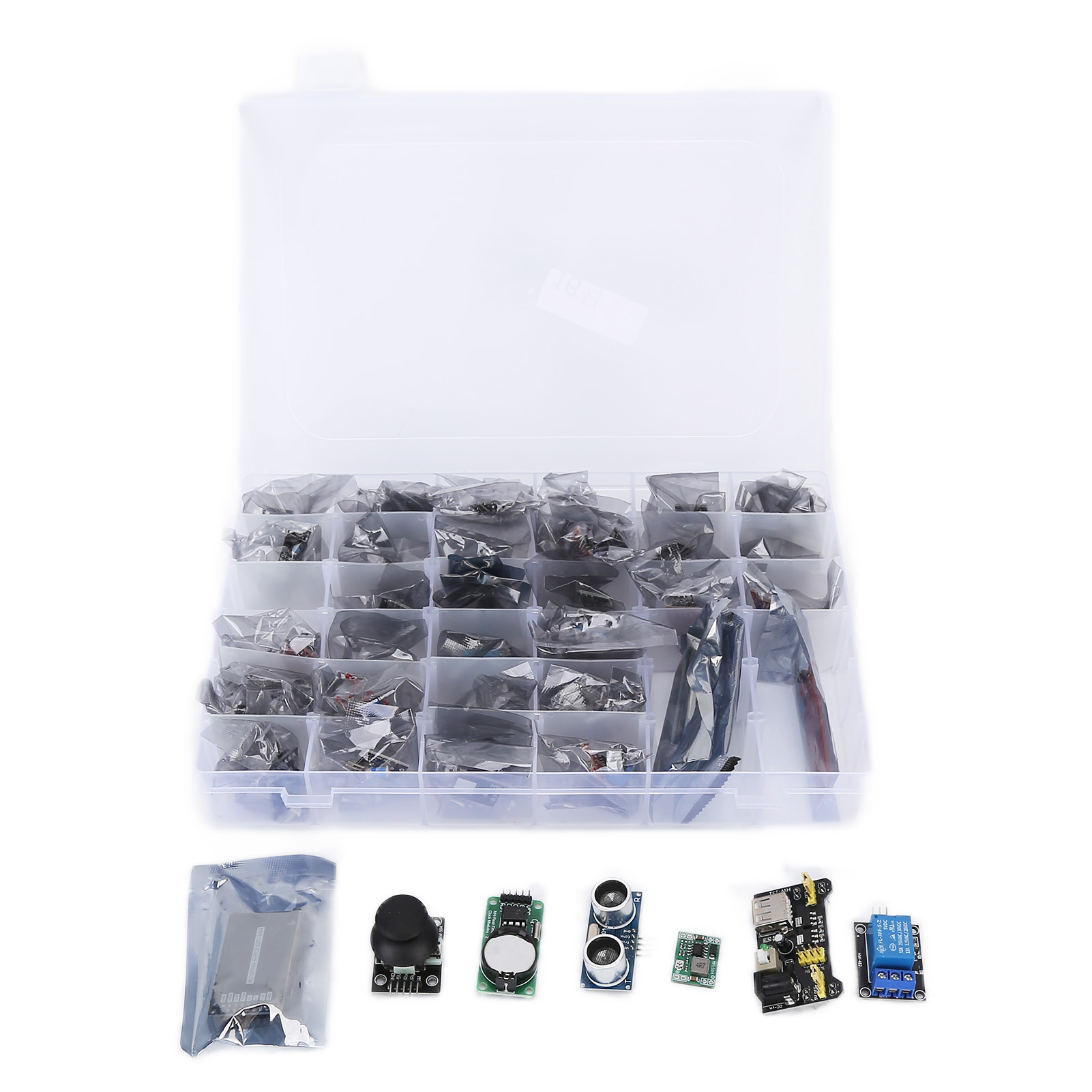 45-in-1 Sensormodul-kit, Starterset Für Elektronik-bastelprojekte, Ideal Für Labore Und Experimentierbereiche