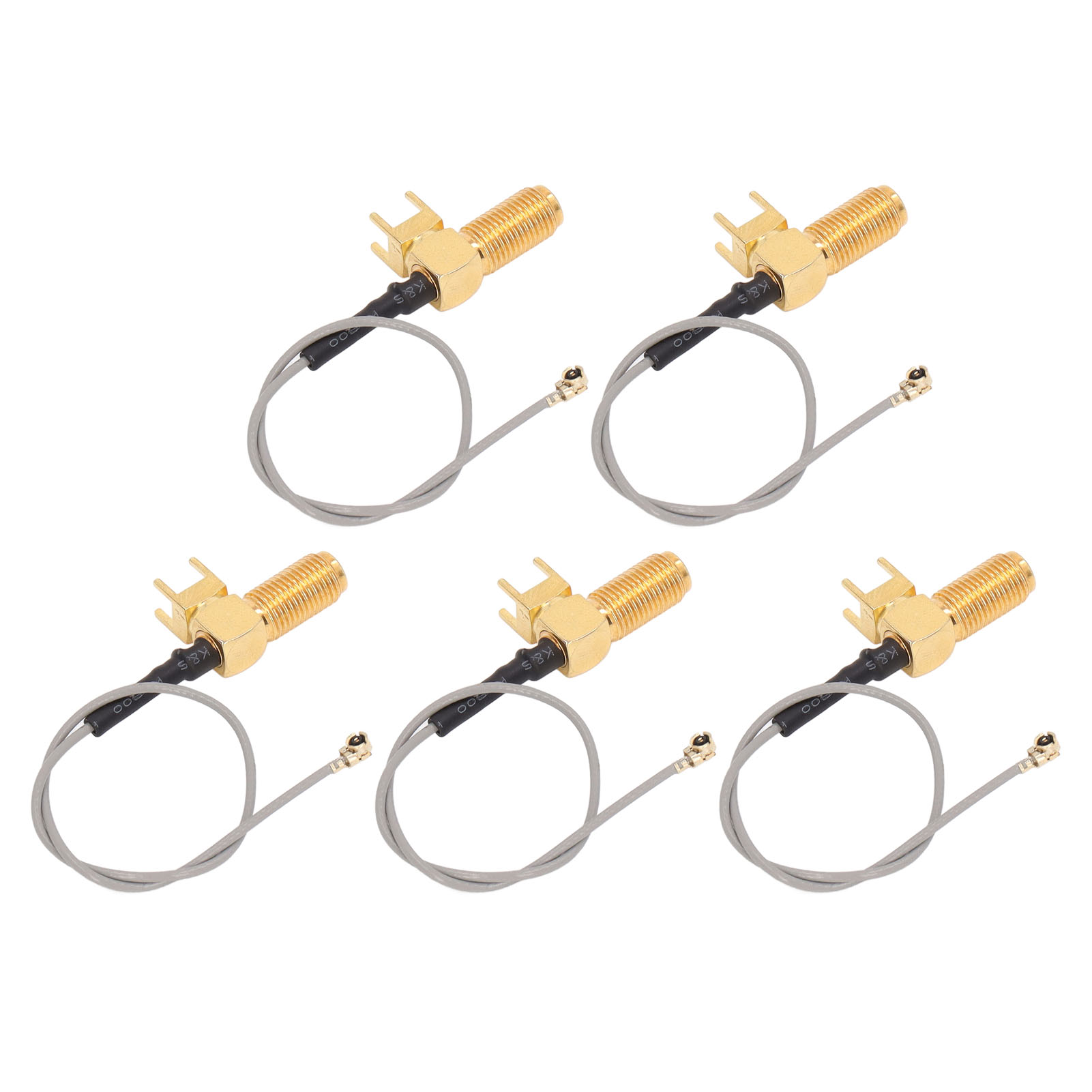 Ipx-auf-sma-buchse-antennenkabel, 5er-packung Mit 50-ohm-anschlusskabeln, Ipex-netzwerkverlängerung, Adapterstecker, Koaxialkabel Für Wlan-router, Flexible Länge, Premium-qualität.