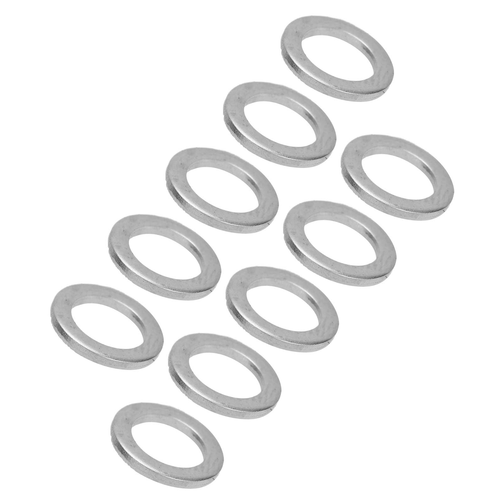 Edelstahl-unterlegscheiben 6 X 9 Mm, 60 Stück, Wartungszubehör-set, Edelstahl-unterlegscheiben Mit 6 Mm Innendurchmesser Und 9 Mm Außendurchmesser, Heimwerker-set