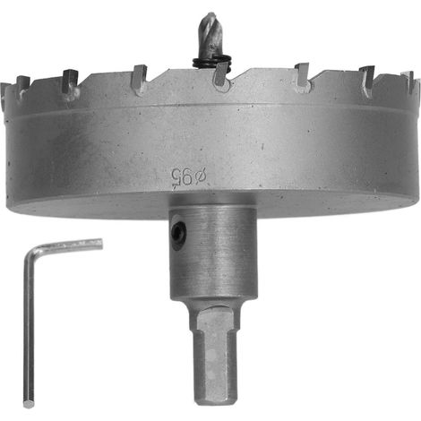 95-mm-hartmetall-lochsäge Für Metall, Edelstahl, Stahlblech, Hochleistungs-tct-bohrer, Professioneller Lochöffner