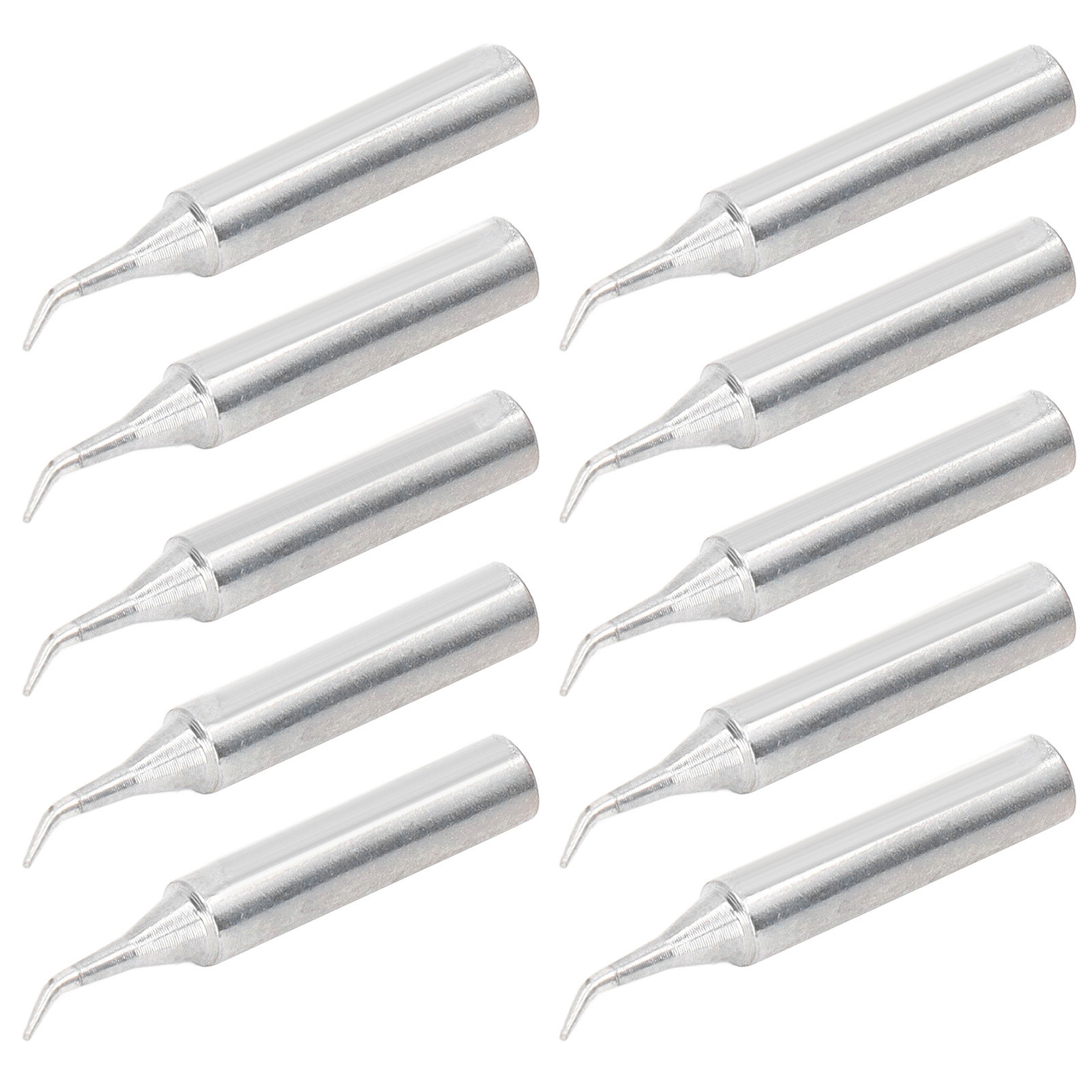 Packung Mit 10 Ersatzspitzen Für Lötstationen, Is-typ, Universelle Innenheizung, Abgewinkelter Kopf Für Professionelle Lötkolben.