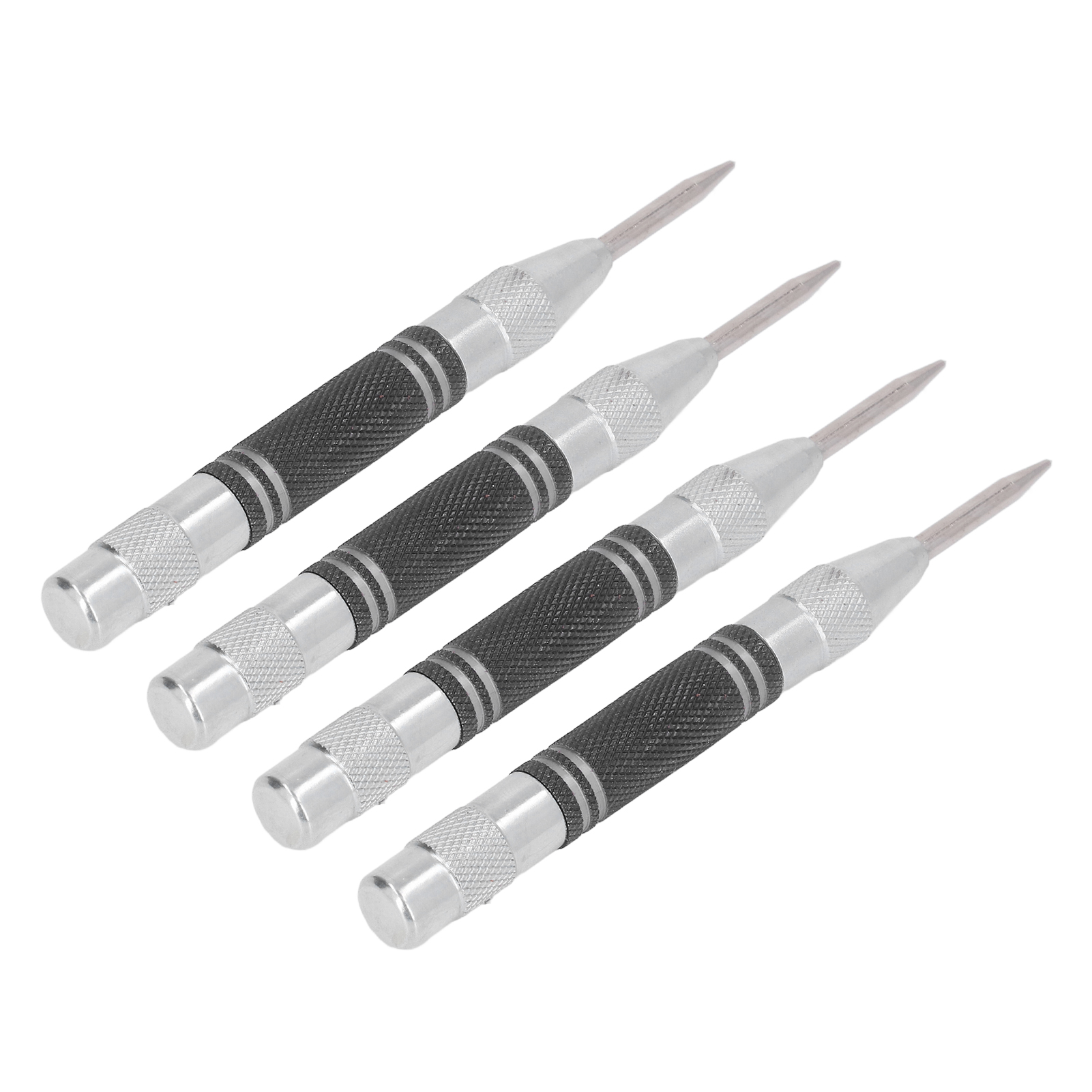 Satz Mit 4 Automatischen Hochgeschwindigkeits-stahlkörnern, 13 Cm, Markierungswerkzeug-set Für Montage Und Wartung, Schwarz Und Weiß