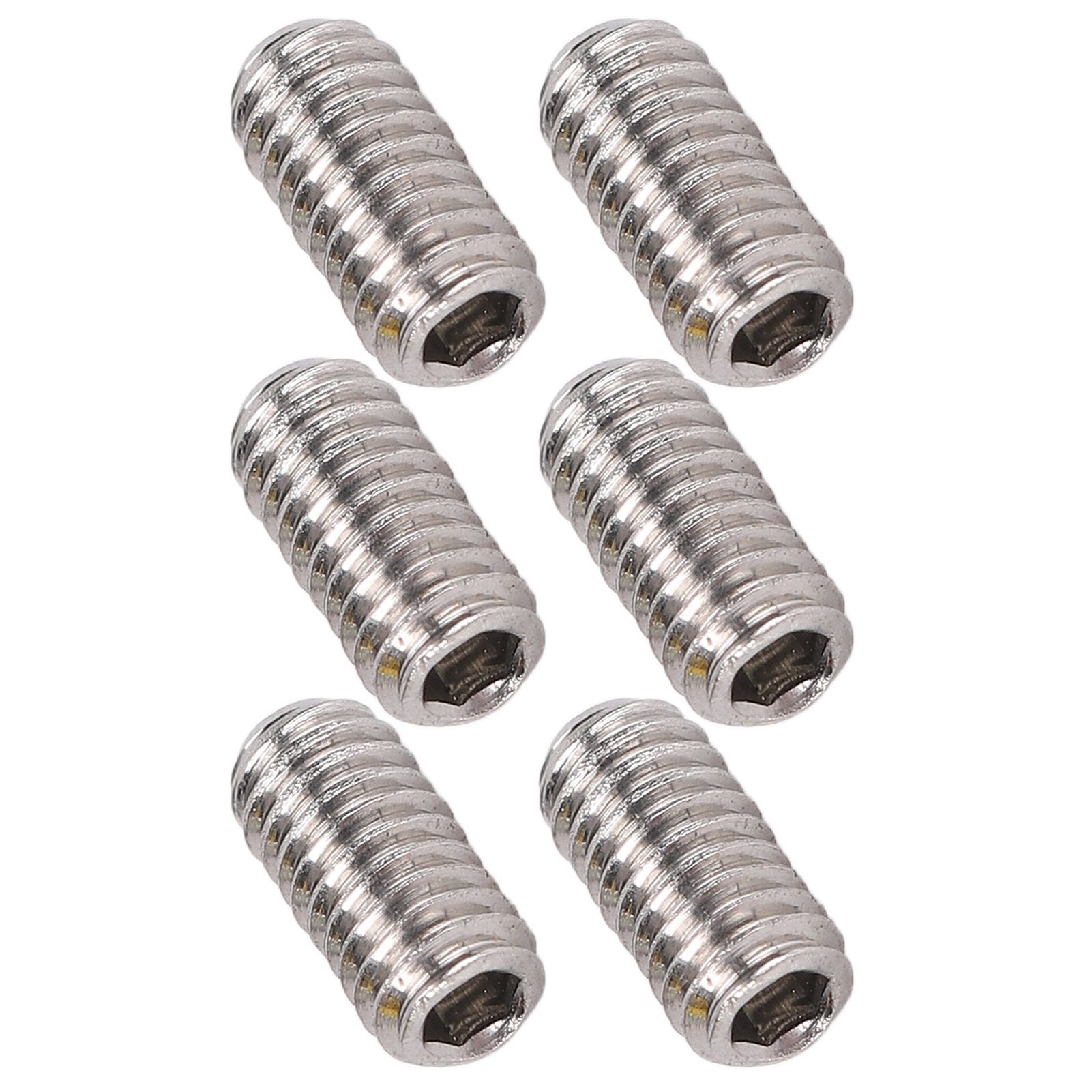 Packung Mit 50 Kopflosen Edelstahlschrauben A2-70, Verschiedene M2,5x5-gewindebolzen, Befestigungsmaterial-set