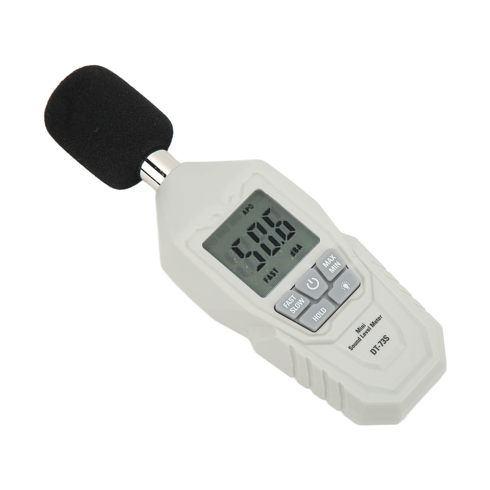 Mini-digital-schallpegelmesser Mit Lcd-bildschirm, Umgebungsgeräuschmessung, Tragbarer Dezibeltester, Präzise Digitale Anzeige.