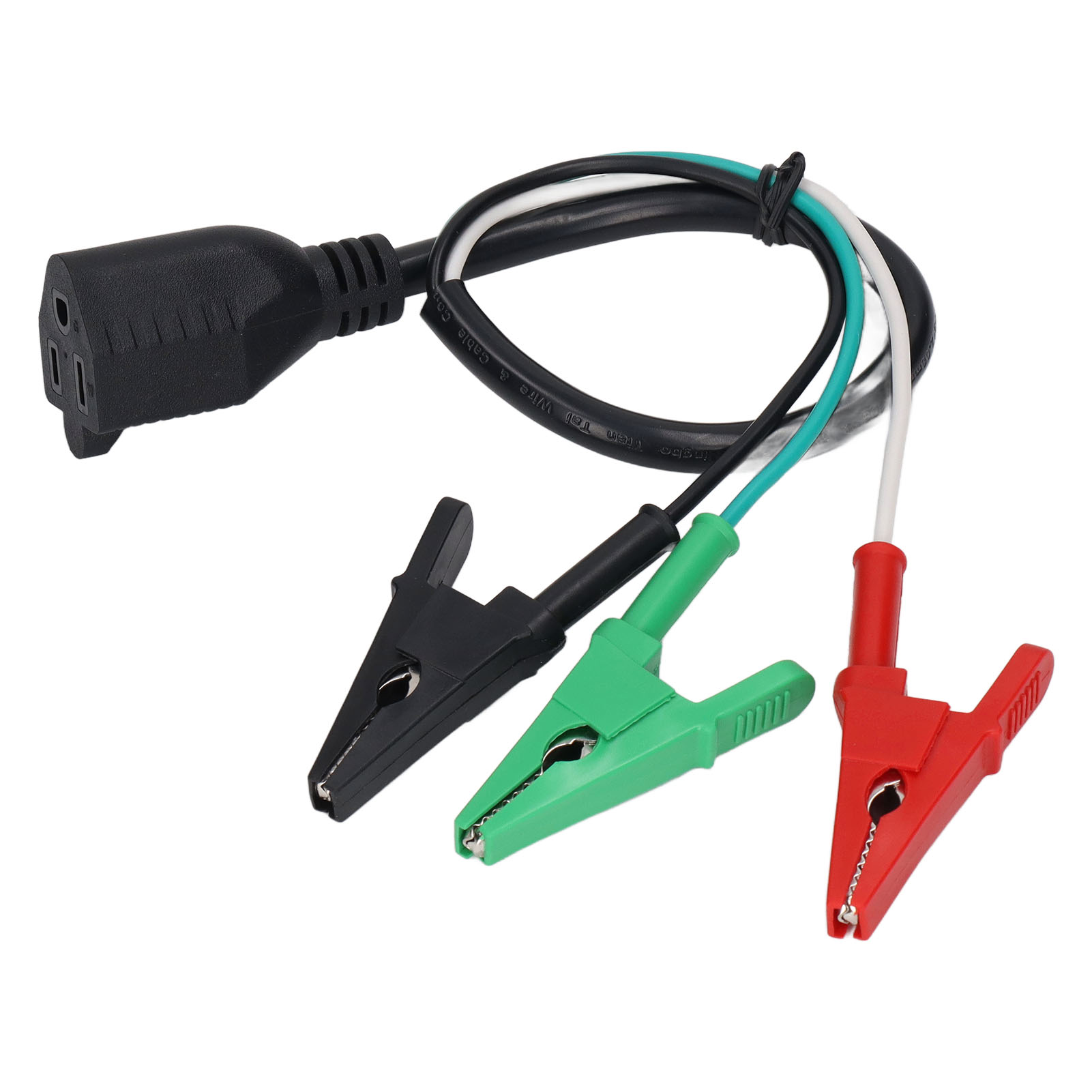 Pvc-hvac-adapterkabel Mit Krokodilklemmen, Stabil Und Sicher, Kompatibel Mit Yellow Jacket 69522 69411, 120 V, Zuverlässiges Ersatzkabel.