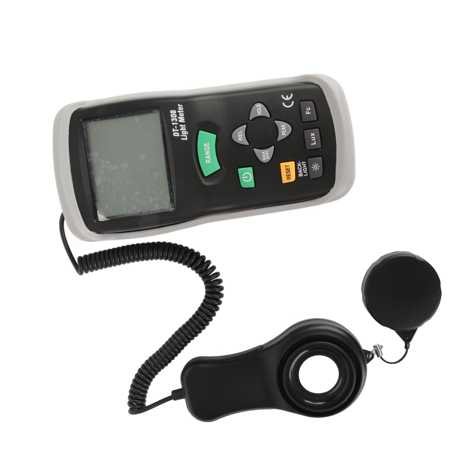 Dt-1308 Tragbares Digitales Photometer, Multifunktionales Hand-luxmeter Zur Messung Der Außenbeleuchtungsstärke