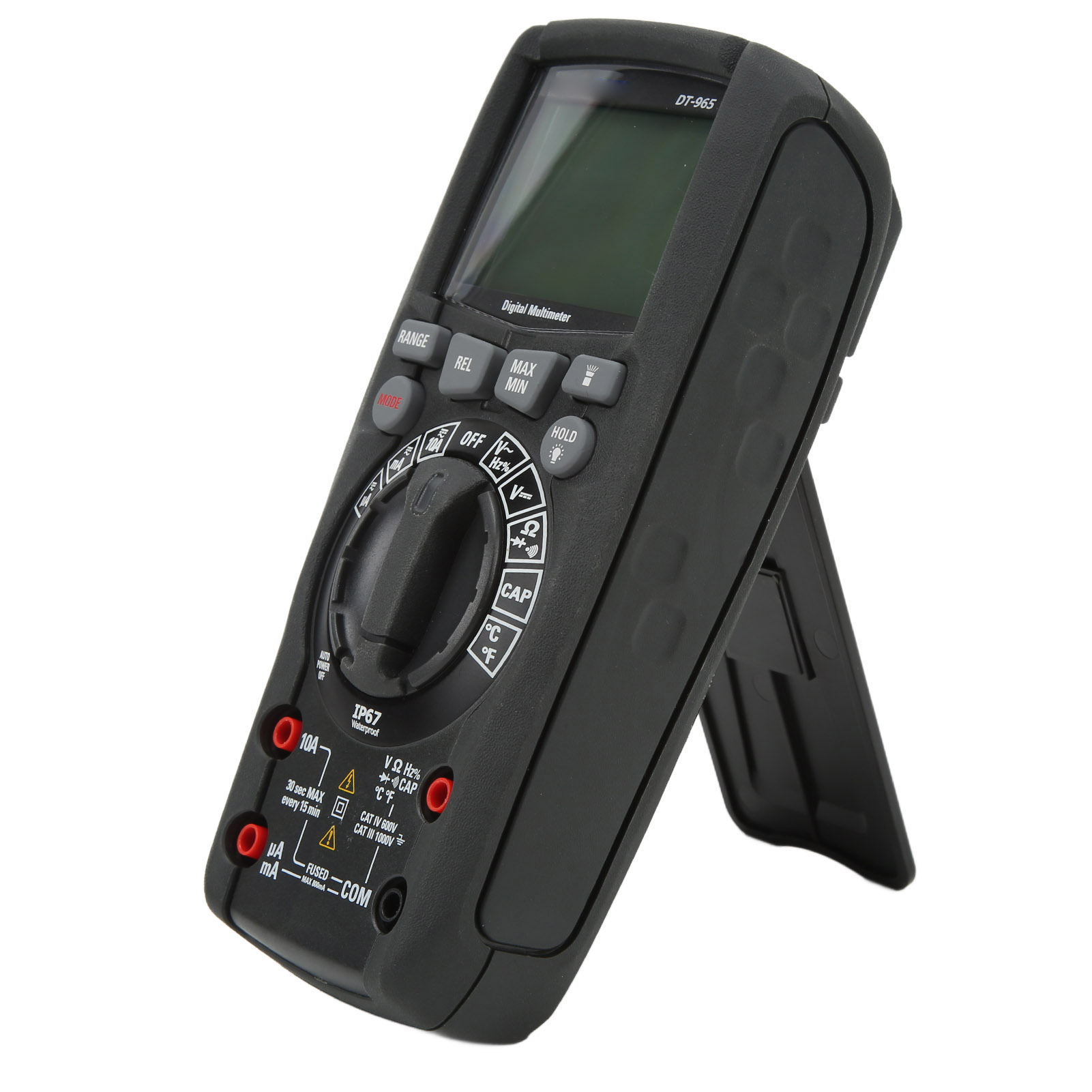 Dt-965 Hochpräzisions-digitalmultimeter, True Rms-multifunktion, Professionelles Elektrisches Prüfgerät Für Industrielle Und Außeneinsätze.