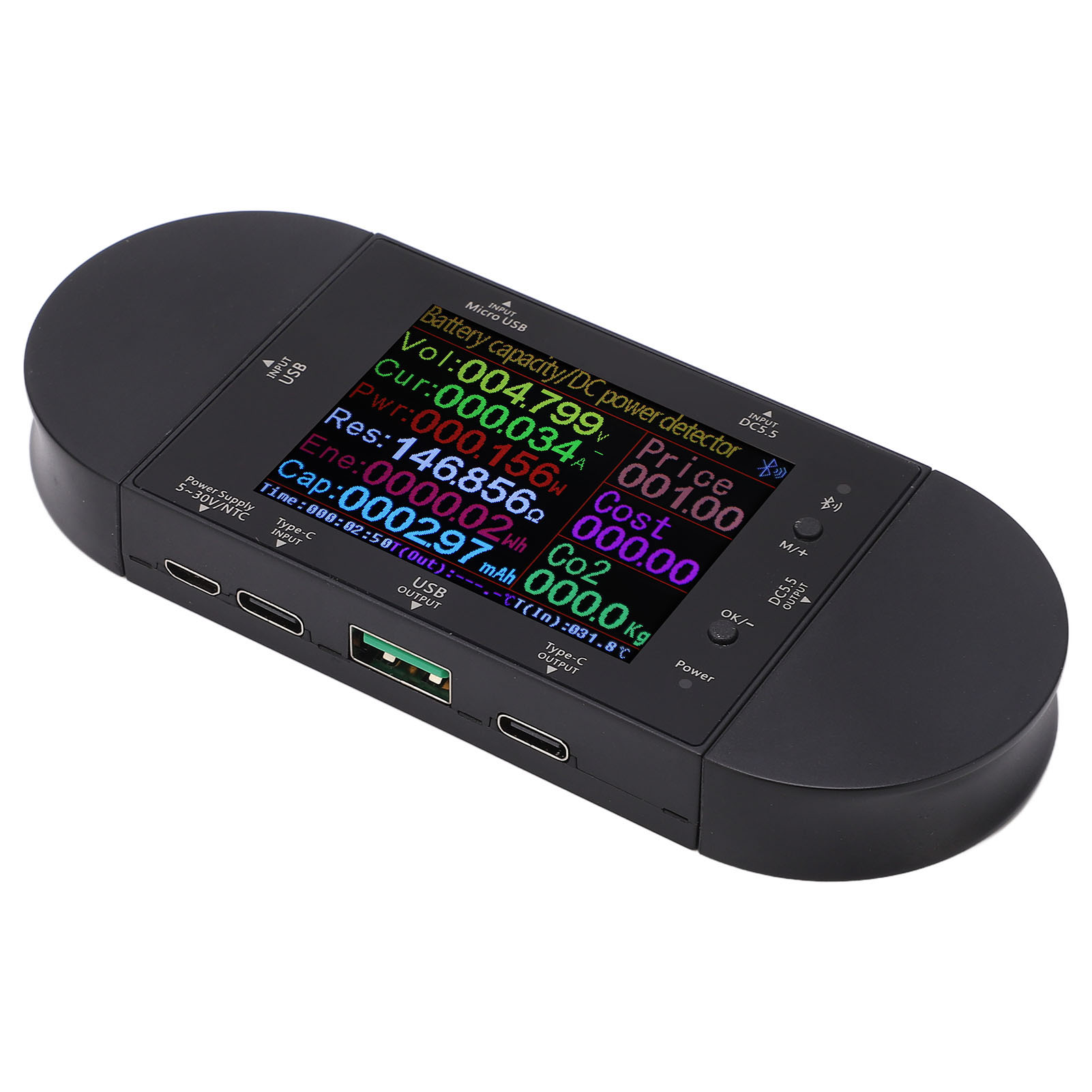 Usb-tester, Digitales Voltmeter, Spannungsdetektor, Amperemeter, Elektrisches Messgerät Pd 5v-32v