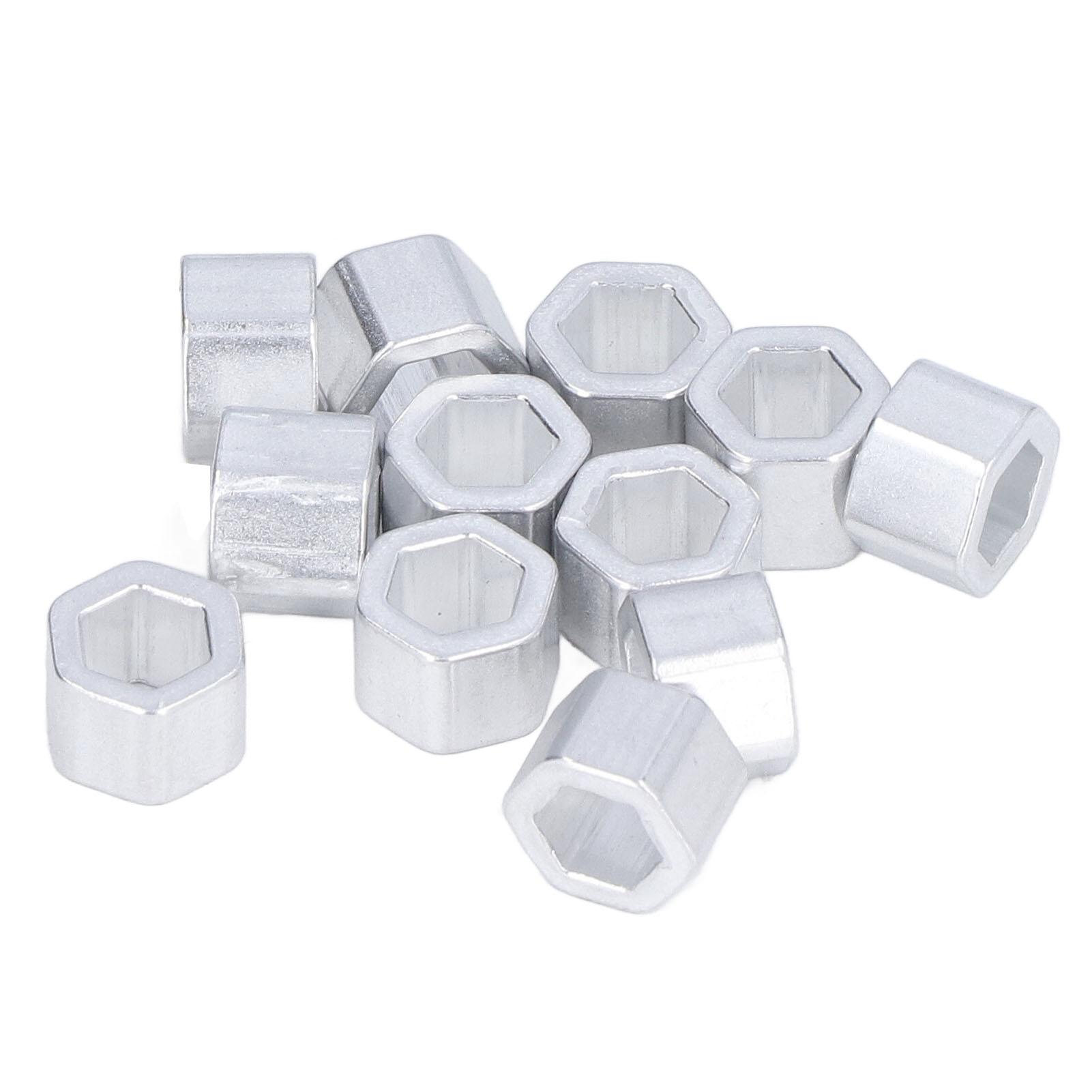 Satz Mit 12 Sechseckigen Aluminium-distanzstücken, Korrosionsbeständig, Für 8-mm-motorwelle, 8-mm-buchse, 8-mm-innenbohrung, Referenz 3520-4012-0080