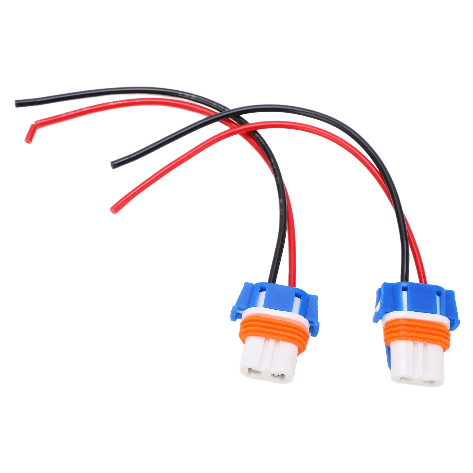 2x 9005-2 Doppelsteckverbinder, Weiblicher Keramikstecker, Scheinwerferfassung Mit Kabel, Led-kabelbaum Für Kfz-glühbirnen