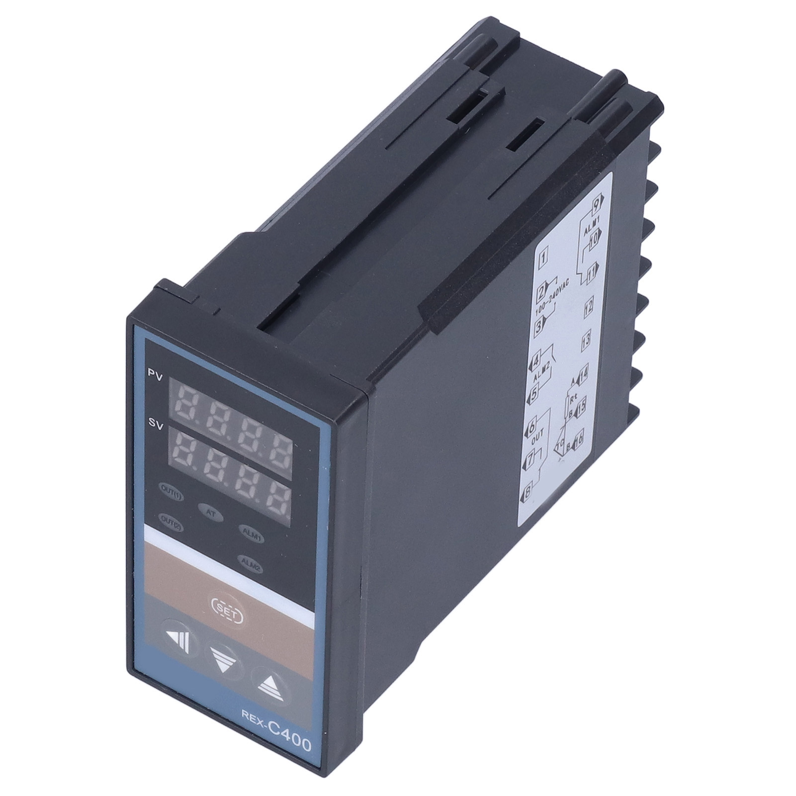 Rex-c400 Intelligenter Pid-temperaturregler, Automatischer Relais-thermostat, Hochtemperaturregler, Universalspannung 100 V–240 V