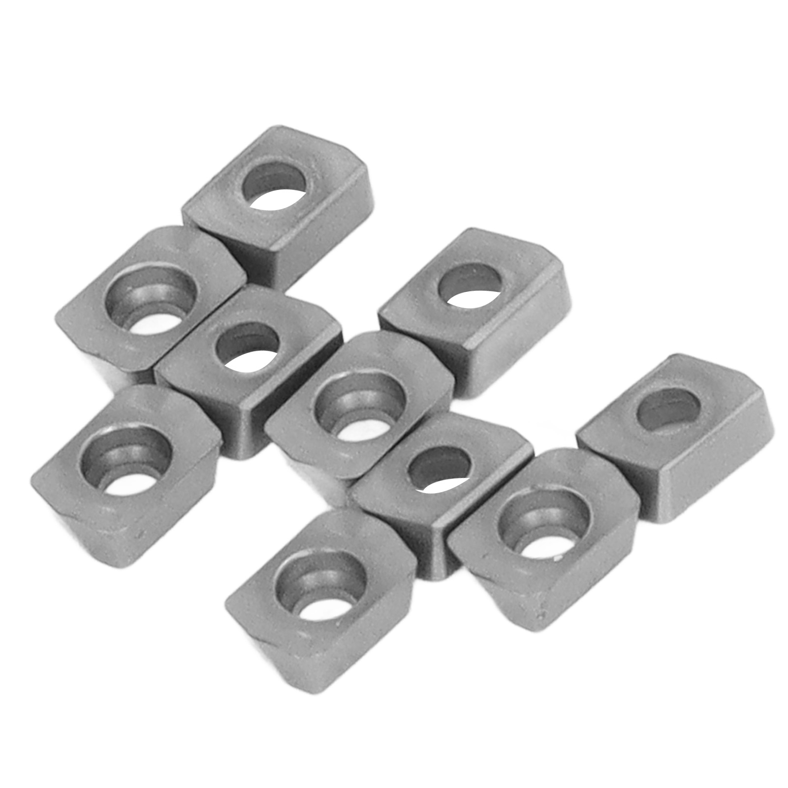 10 Hartmetallbeschichtete Wendeschneidplatten Für Dreh- Und Fräsmaschinen, Clip-typ Lpgt010210er-gm