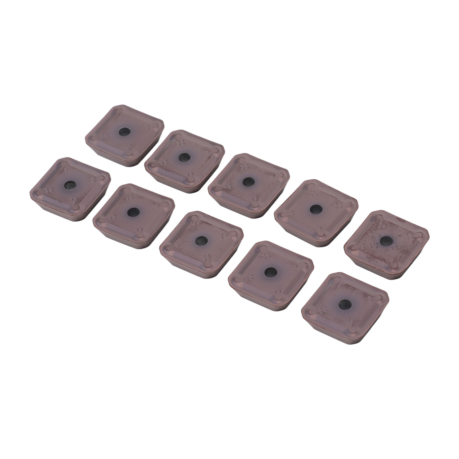 10 Seet1203 Beschichtete Hartmetall-wendeschneidplatten Für Cnc-drehen Und -schlichten, Drehmeißel, 10er-packung