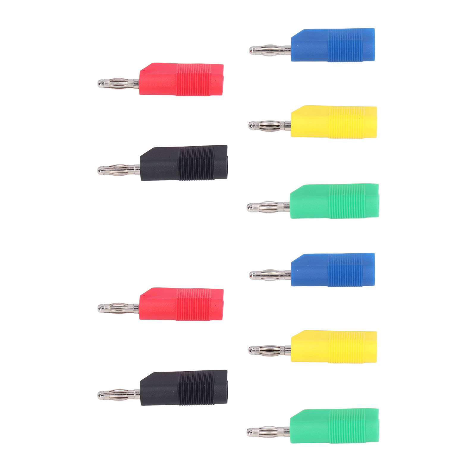 10 Stück 4-mm-bananenstecker Aus Vernickeltem Messing, Lautsprecherkabeladapter, Vergoldete Klinkenstecker, Audiozubehör, Lötspitzen, Befestigungsschrauben Für Lautsprecher