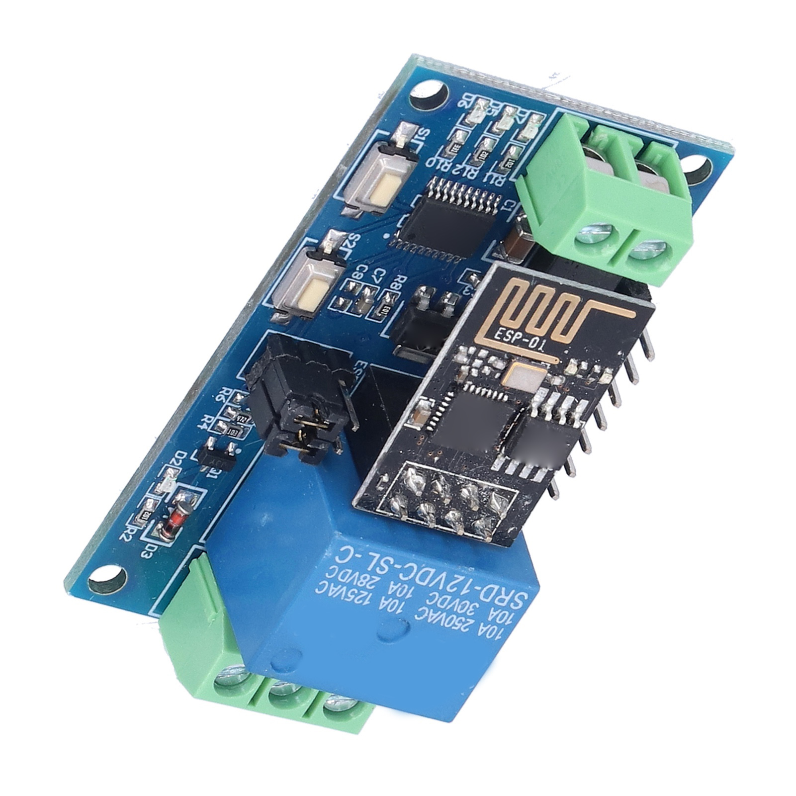 Esp-01 Wlan-relaismodul, 1 Kanal, 2 Betriebsmodi, Hausautomation, Telefonsteuerung, Smart-home-steuerung