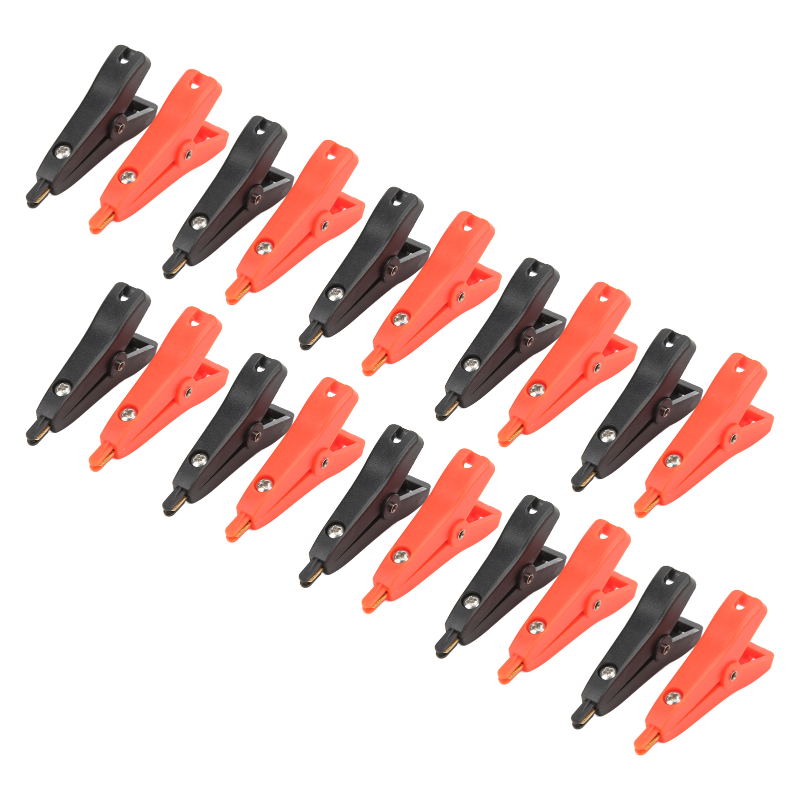 Packung Mit 10 Isolierten 10-a-prüfklemmen, Abs- Und Vergoldete Messing-anschlussklemmen, Elektrische Drahtklemmen