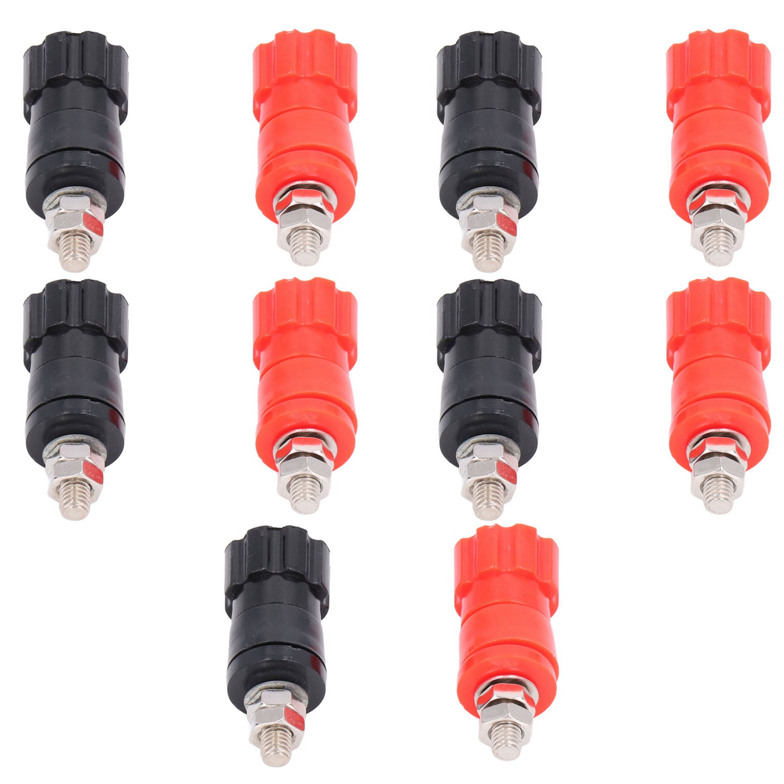 Packung Mit 10 Silbernen Abs-legierungs-anschlussklemmen Für Schaltschränke, Anschlusszubehör 50015