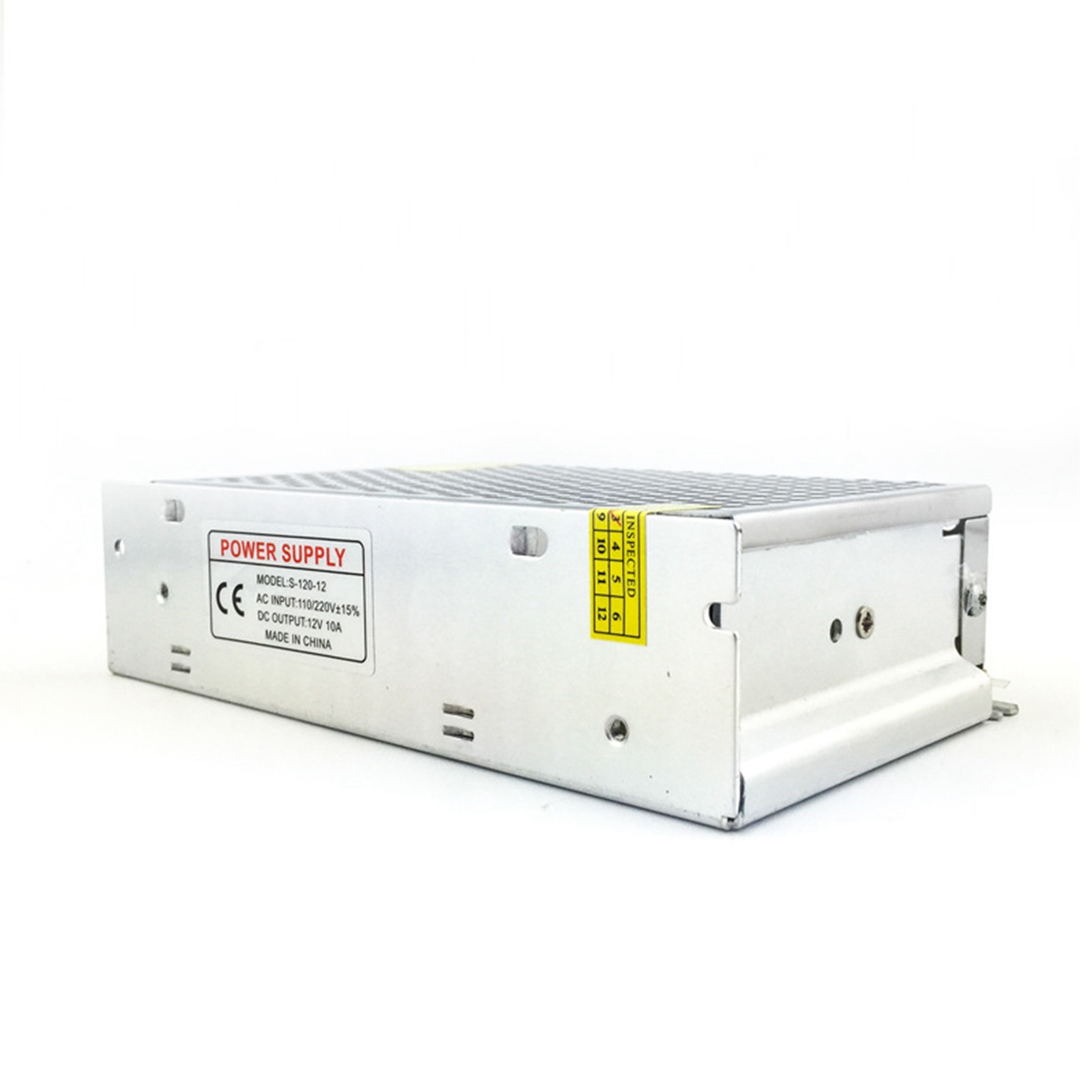 12v 10a 120w Schaltnetzteil, Stabile Spannung, Sicherheitstransformator Für Überwachungskameras Mit Led-anzeige