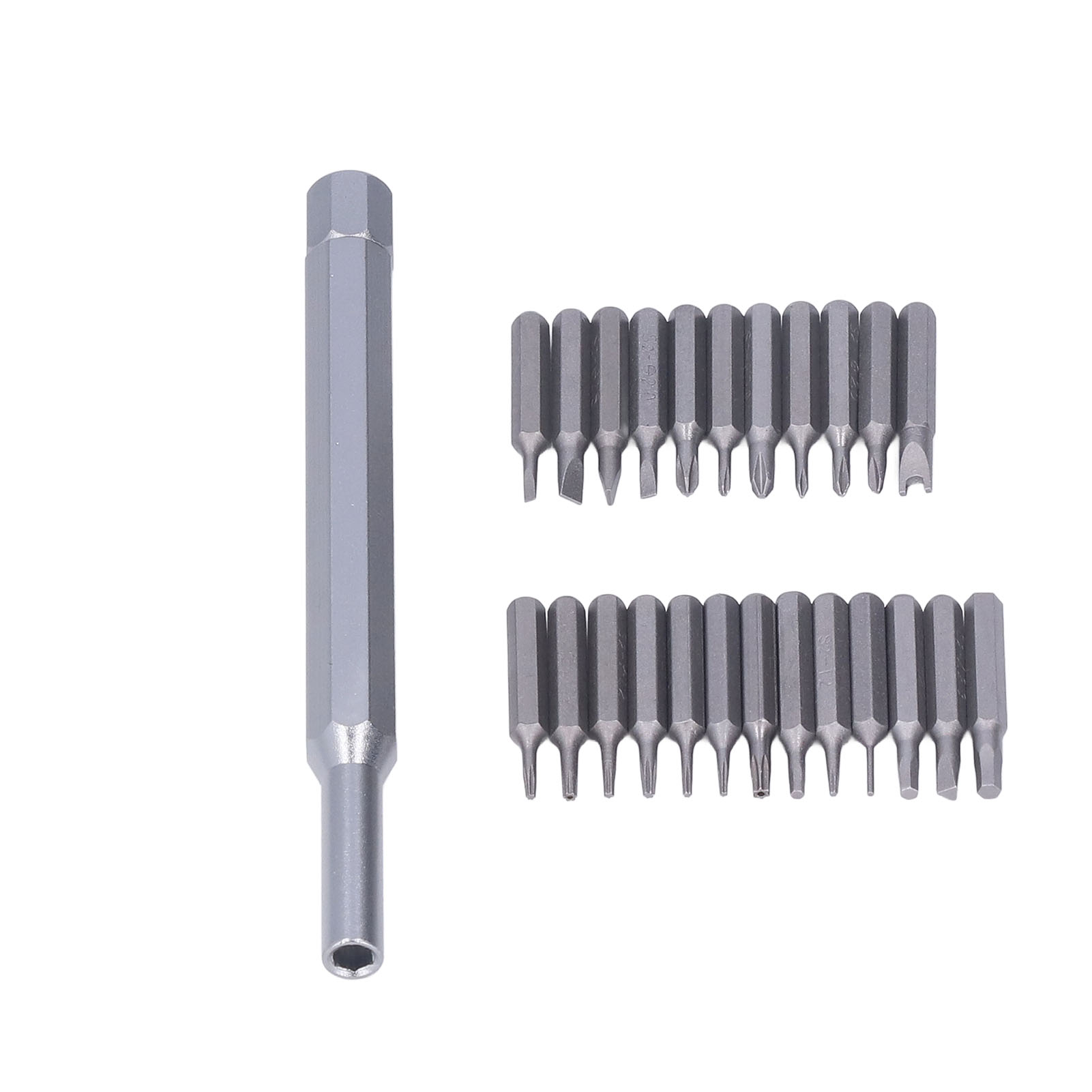 Set Mit 24 Magnetischen Schraubendreherbits, S2-legierungsstahl, Multifunktionales Schraubendreher-set Mit Präzisionsbohrern