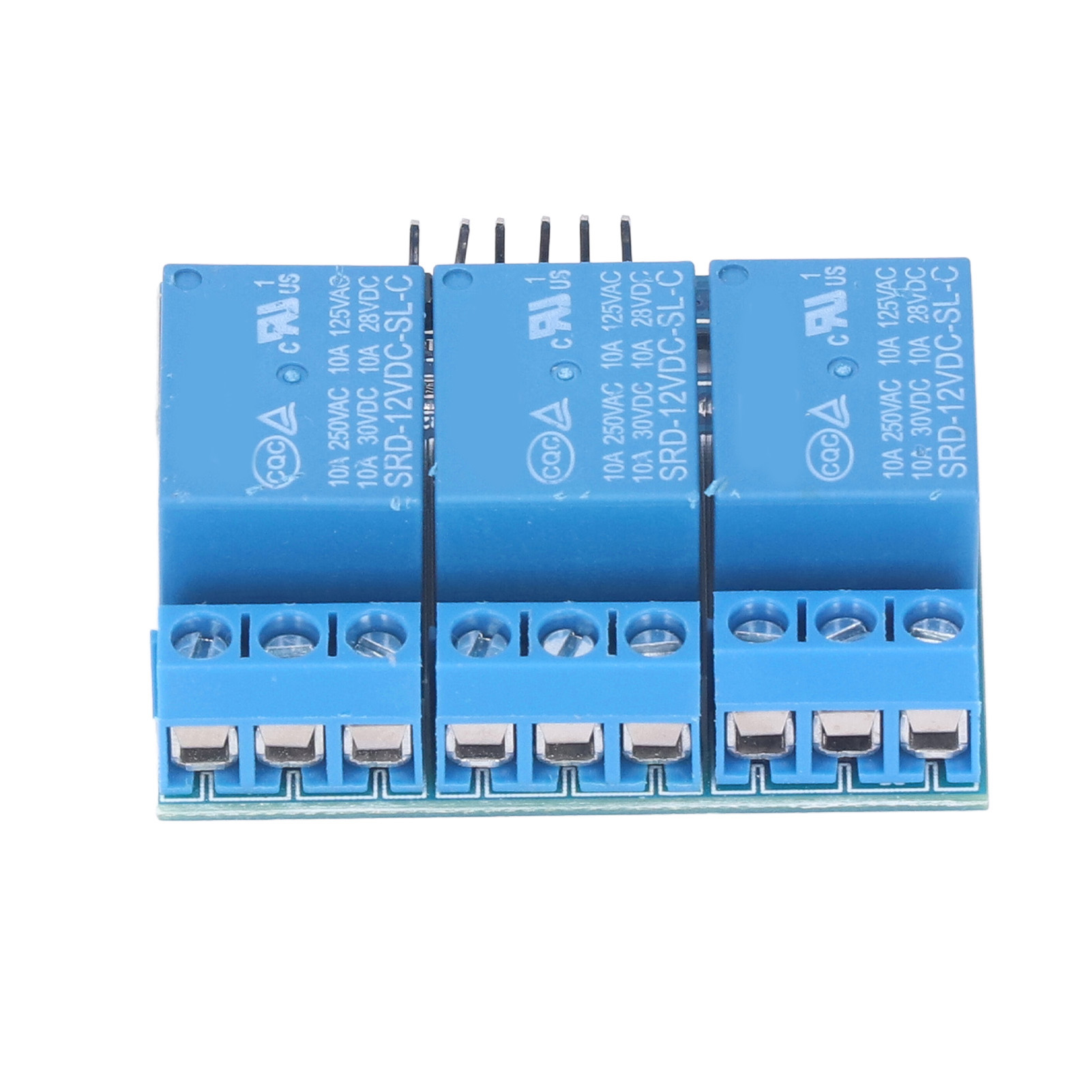 3-kanal-12-v-hochspannungsrelaismodul, Relaisplatine Mit Isoliertem Optokoppler, High/low-pegel-triggerung, 3,3-v-12-v-stromversorgung