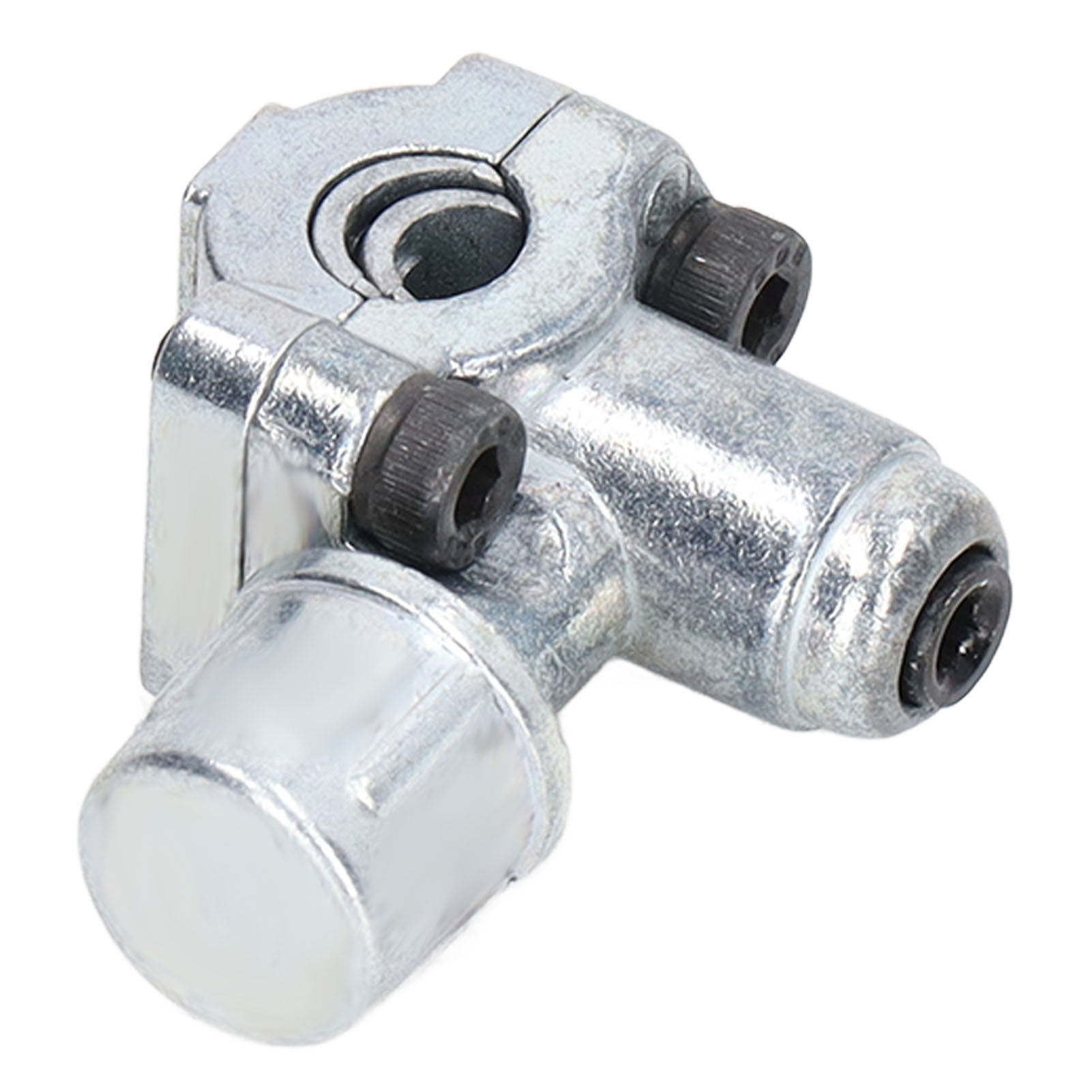 Satz Mit 4 3-in-1-abzweigventilen Aus Zinklegierung Für 1/4", 5/16" Und 3/8"-rohre, Nadelventil-umschaltventile, Schnellkupplung