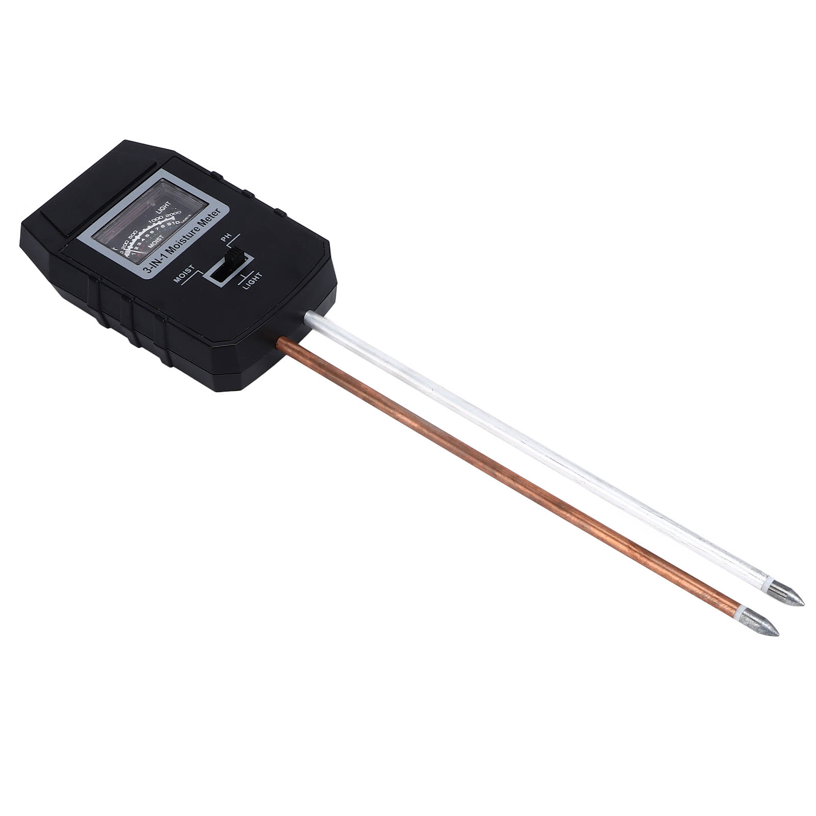 3-in-1 Bodentester: Ph-wert, Feuchtigkeit, Licht Für Zimmer- Und Gartenpflanzen, Rz97-sonde