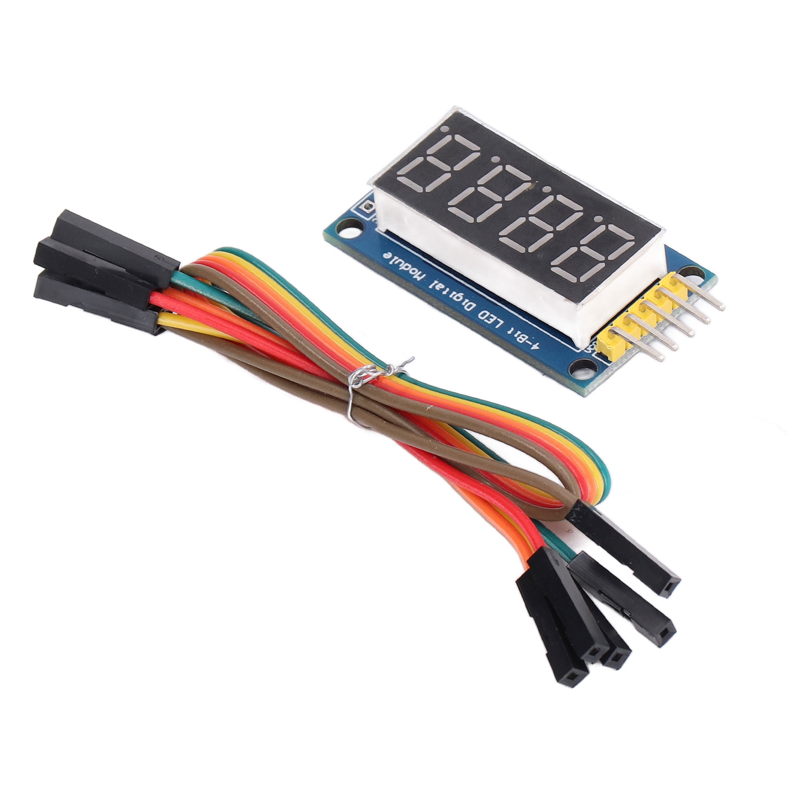 4-stelliges Led-anzeigemodul Mit Digitalröhre, 74hc595-treiber, Einstellbarem Bildschirm Per Jumper, 3,3v-5v-netzteil