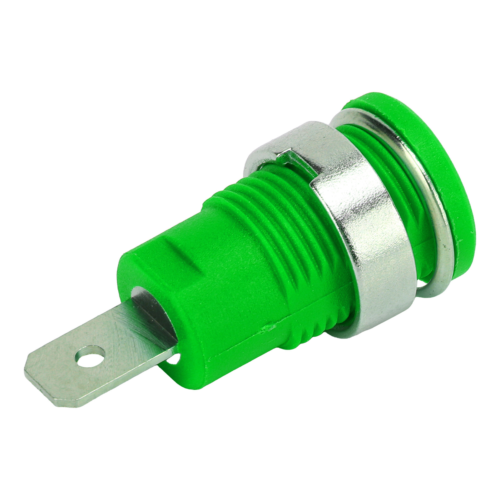 50 Stück 4-mm-bananenstecker, Hochstrom-langzeitentladung, Optimale Übertragung, Elektrisches Prüfzubehör, Grün