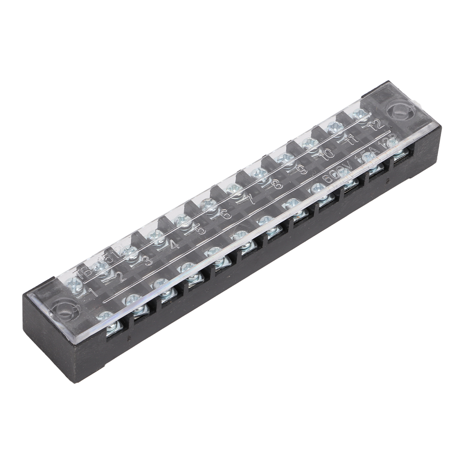 50 Stück 15a 600v 12-teilige Anschlussklemmen, Elektrische Steckverbinder Mit Optimaler Leitfähigkeit Für Verteilerkasten Und Verkabelung.