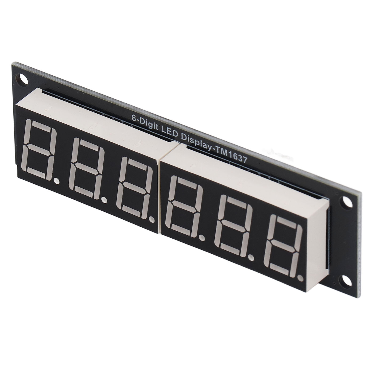Tm1637 0,56-zoll-7-segment-led-anzeigemodul Mit 6 Ziffern, 5-v-digitaltreiber, 2-polige I/o-schnittstelle, Digitalröhre Für Elektronikprojekte