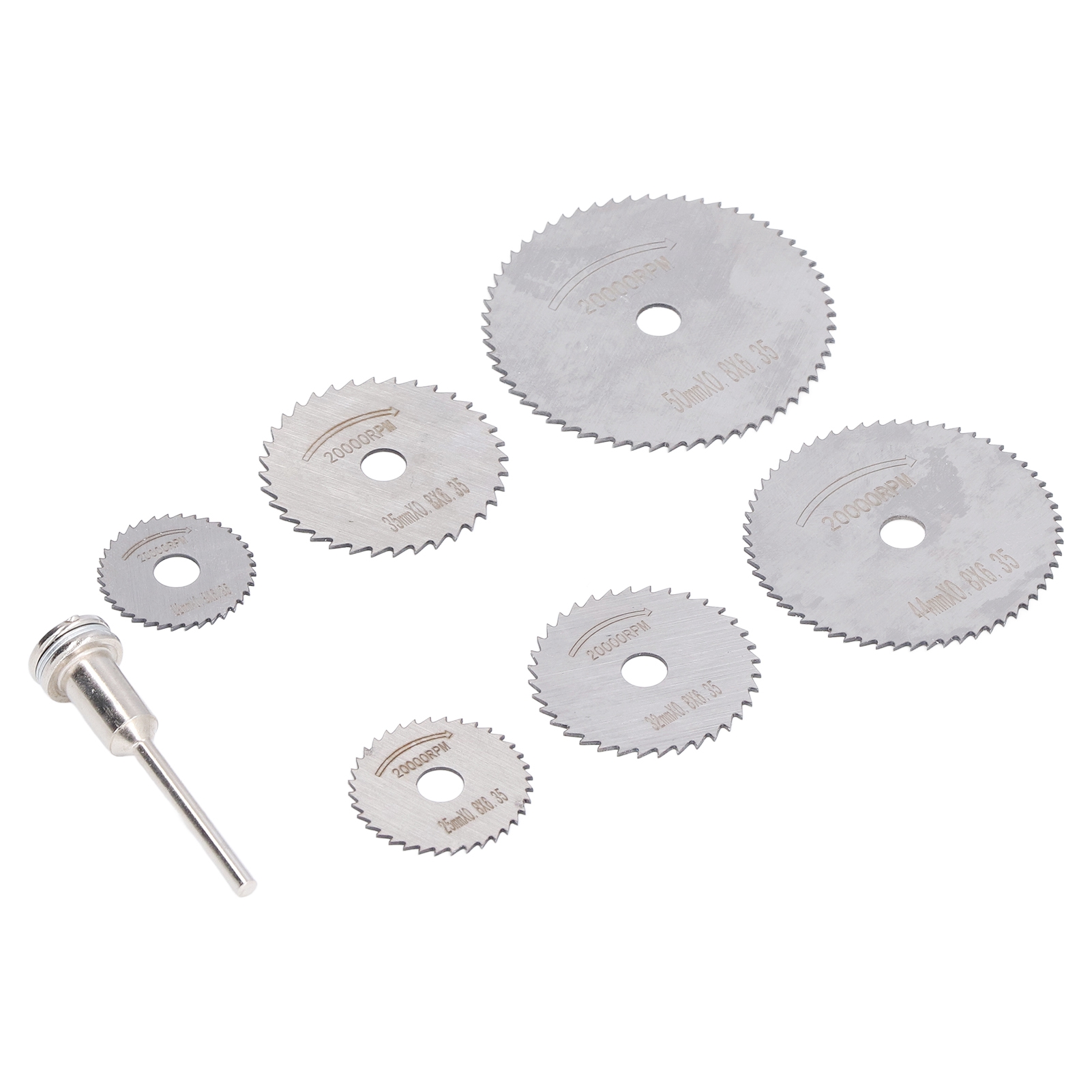 7-teiliges Sägescheiben-set, Hss-kreistrennscheibe, Mini-winkelschleifer, Hochgeschwindigkeits-schneidwerkzeug-set