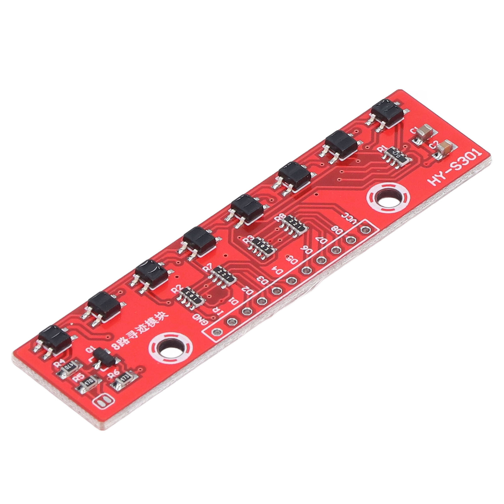 8-kanal-tracking-modul, Infrarotsensor-leiterplatte, 8-bit-detektor, Suchkarte