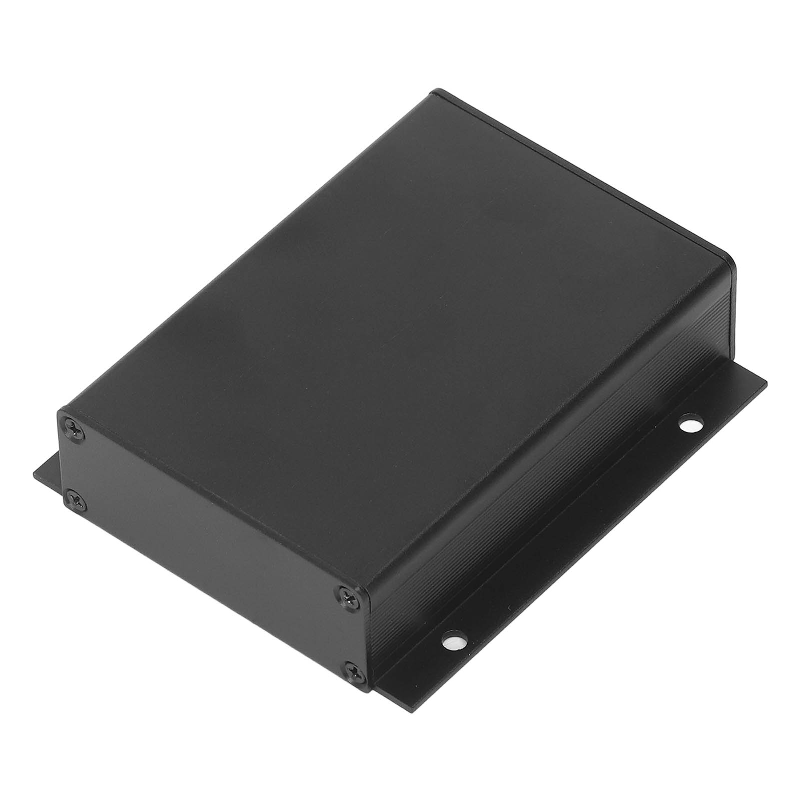 Wasserdichtes Elektronikgehäuse Aus Schwarzer Aluminiumlegierung, Korrosionsbeständig Und Gut Abgedichtet, Diy-projektbox Für Instrumente, Robustes Schutzgehäuse