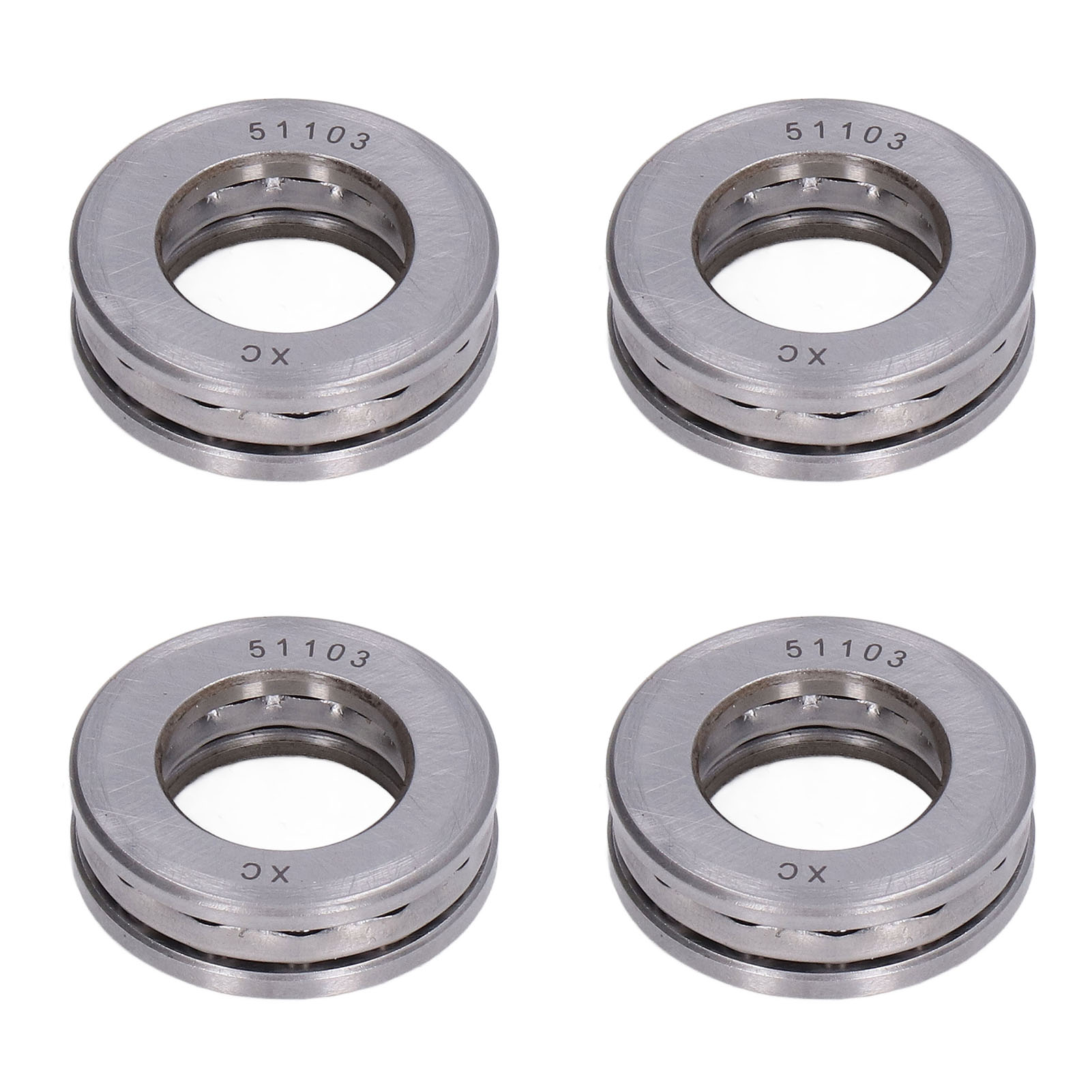 Packung Mit 10 Axialkugellagern 51103, Hochpräzise, Mini Abnehmbare Metall-axiallager Für Leichte Mechanik