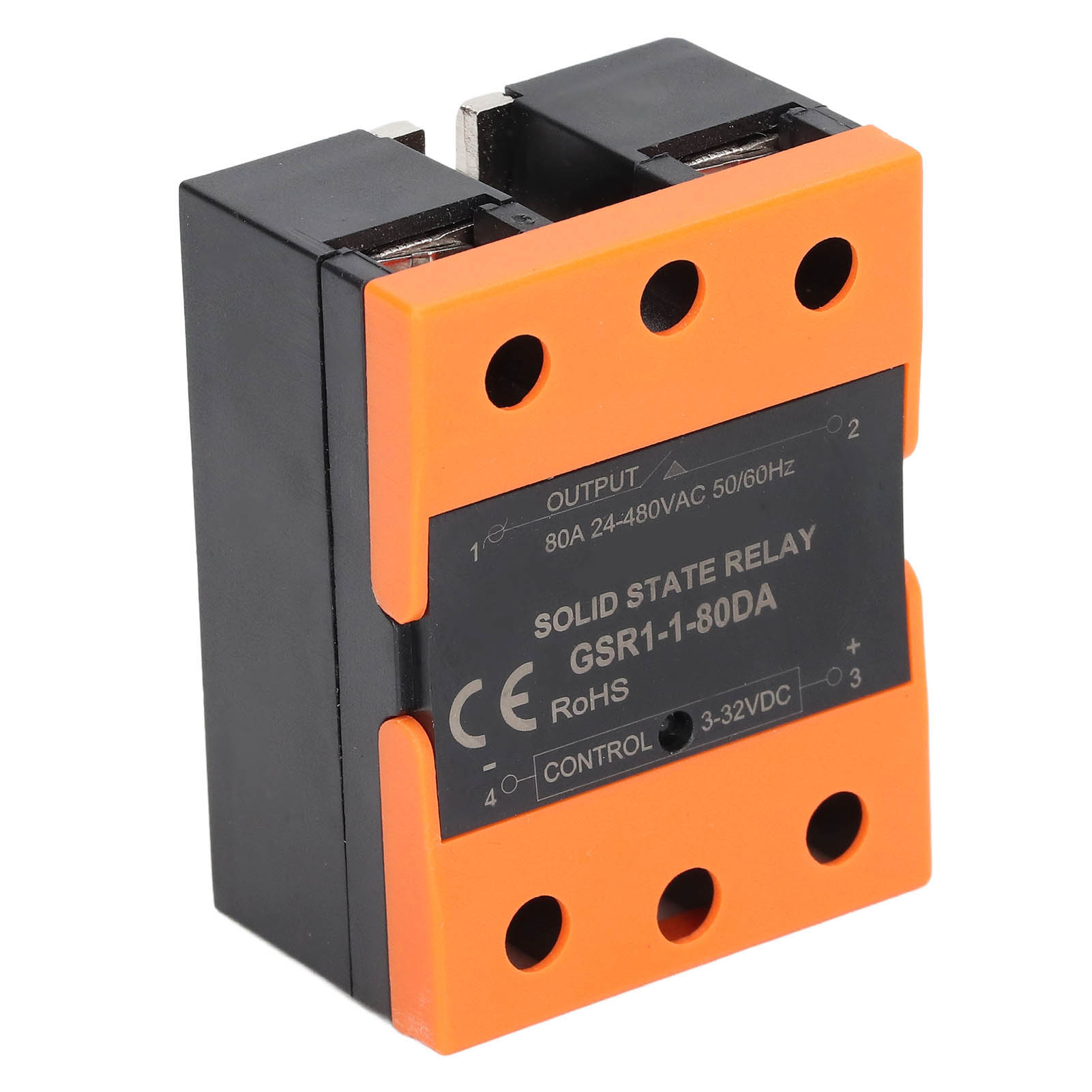 Halbleiterrelais (ssr) Mit Gleichstromeingang 3-32 V Und Wechselstromausgang 24-480 V Für Den Heimgebrauch
