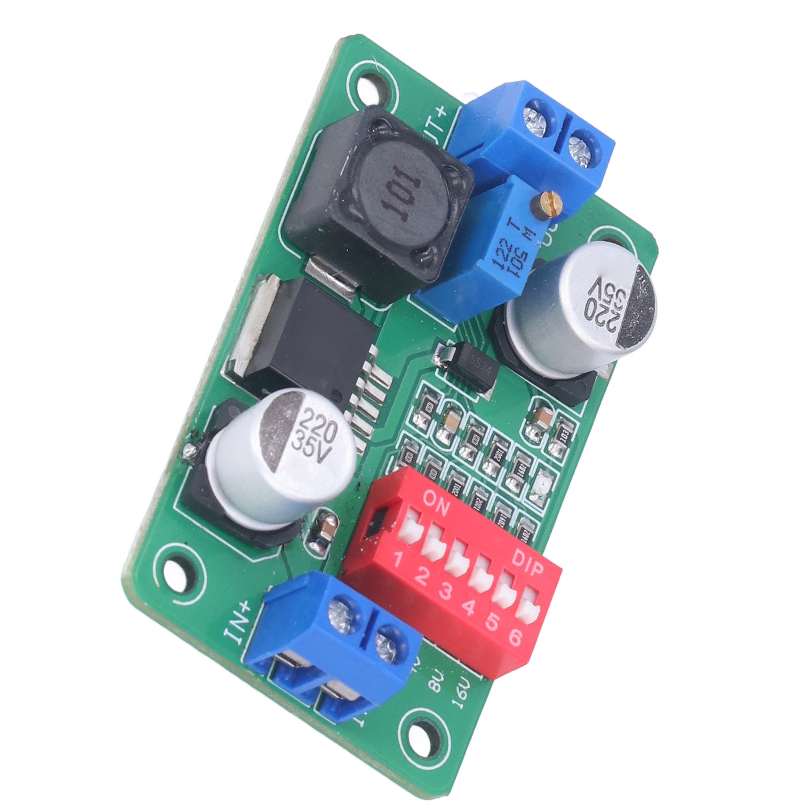 5-stufiges, Einstellbares Dc/dc-abwärtsspannungsreglermodul Lm2596s, 3,3 V Bis 5 V Sollwertanzeige, Abwärtsnetzteil