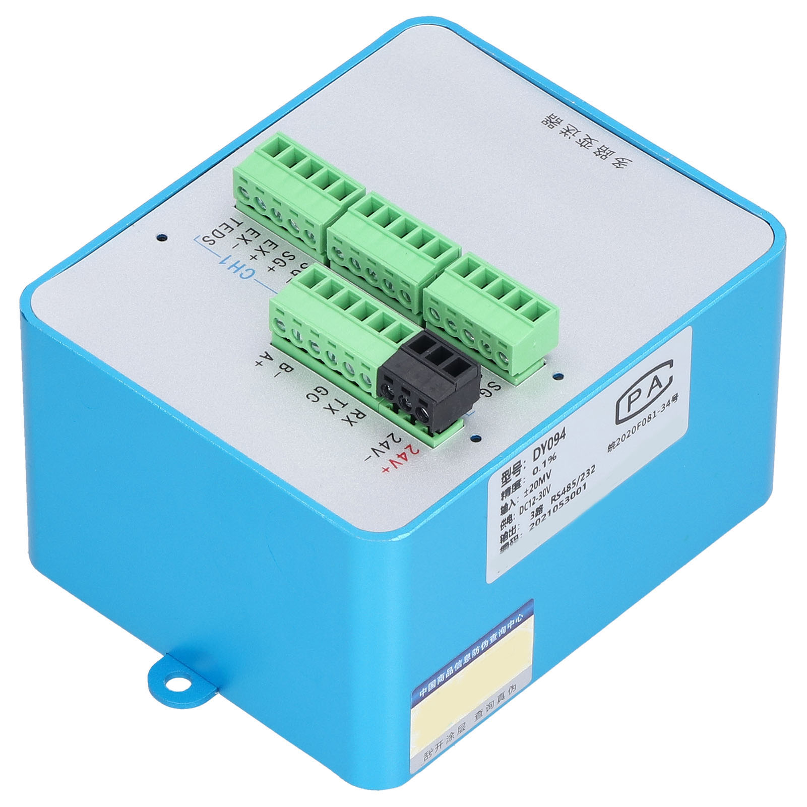 Wägetransmitter, Gewichtssensor, Messumformer, Signalausgang, 485-232, Kommunikation, Dc12-30v