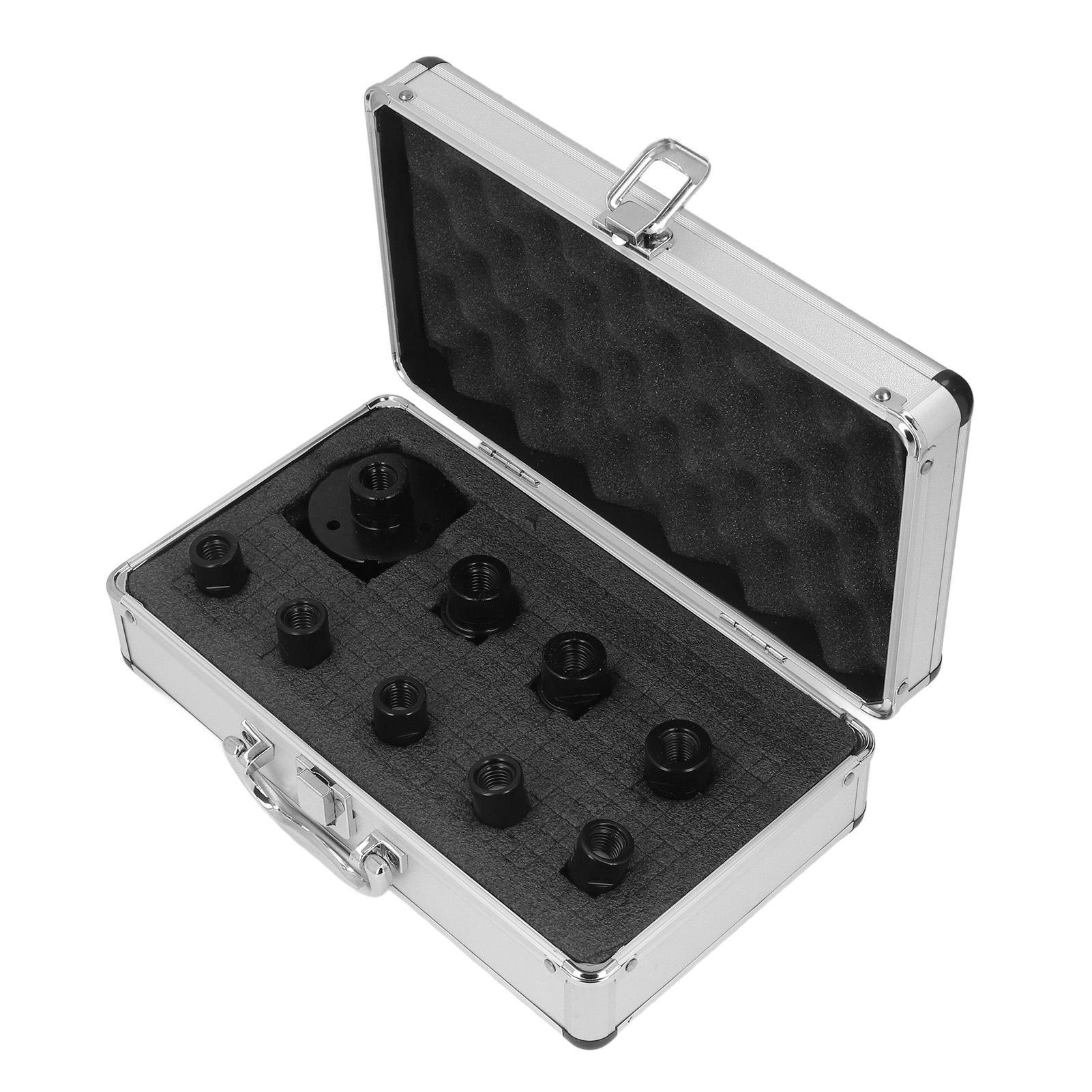 9-teiliges Diamantkernbohrer-set M14 Für Winkelschleifer, Geeignet Für Glas Und Keramik (5–68 Mm).