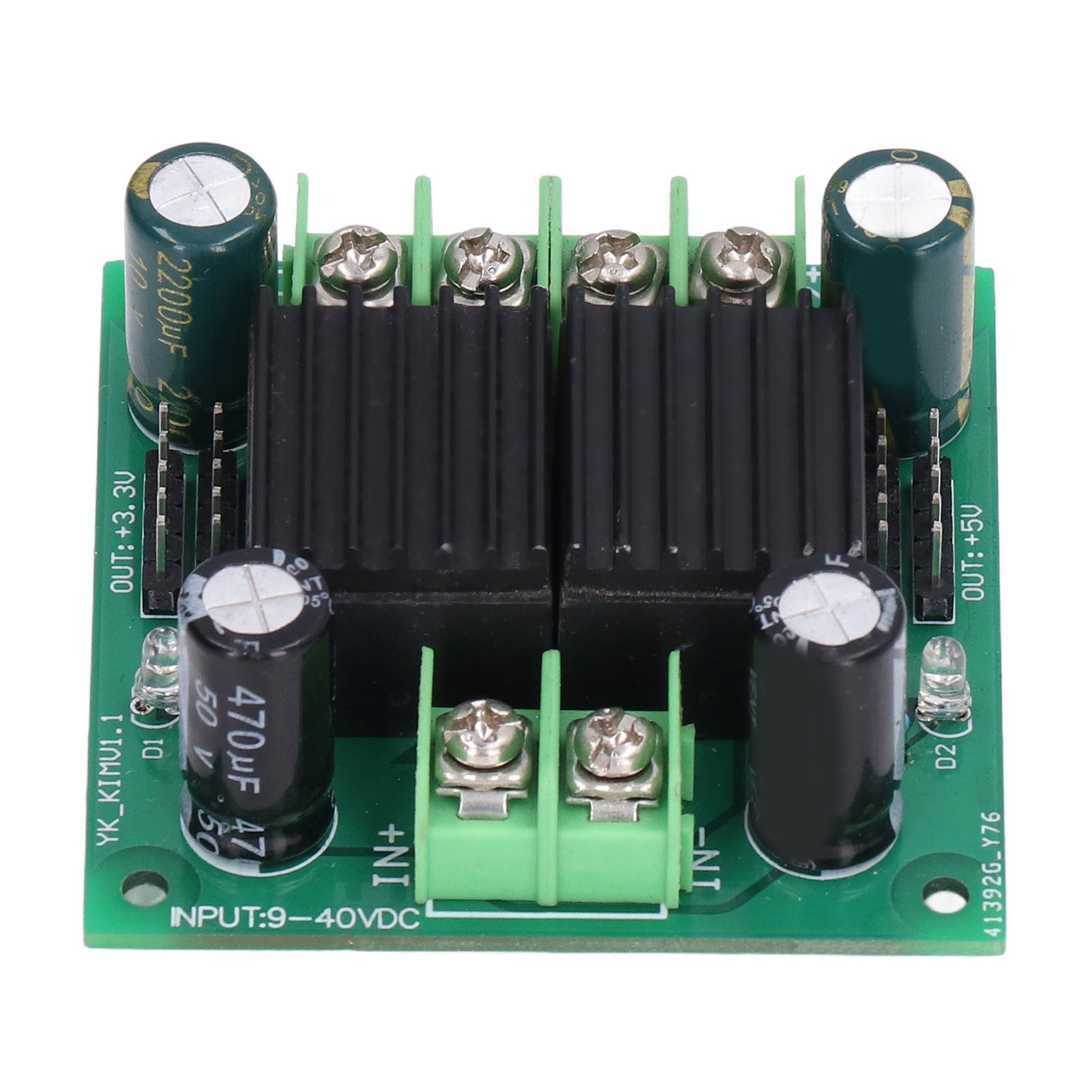 Dual-output-pcb-buck-modul, 9-40v Eingang Auf 5v/3,3v, Große Wärmeableitungsfläche, Abwärtsregler.