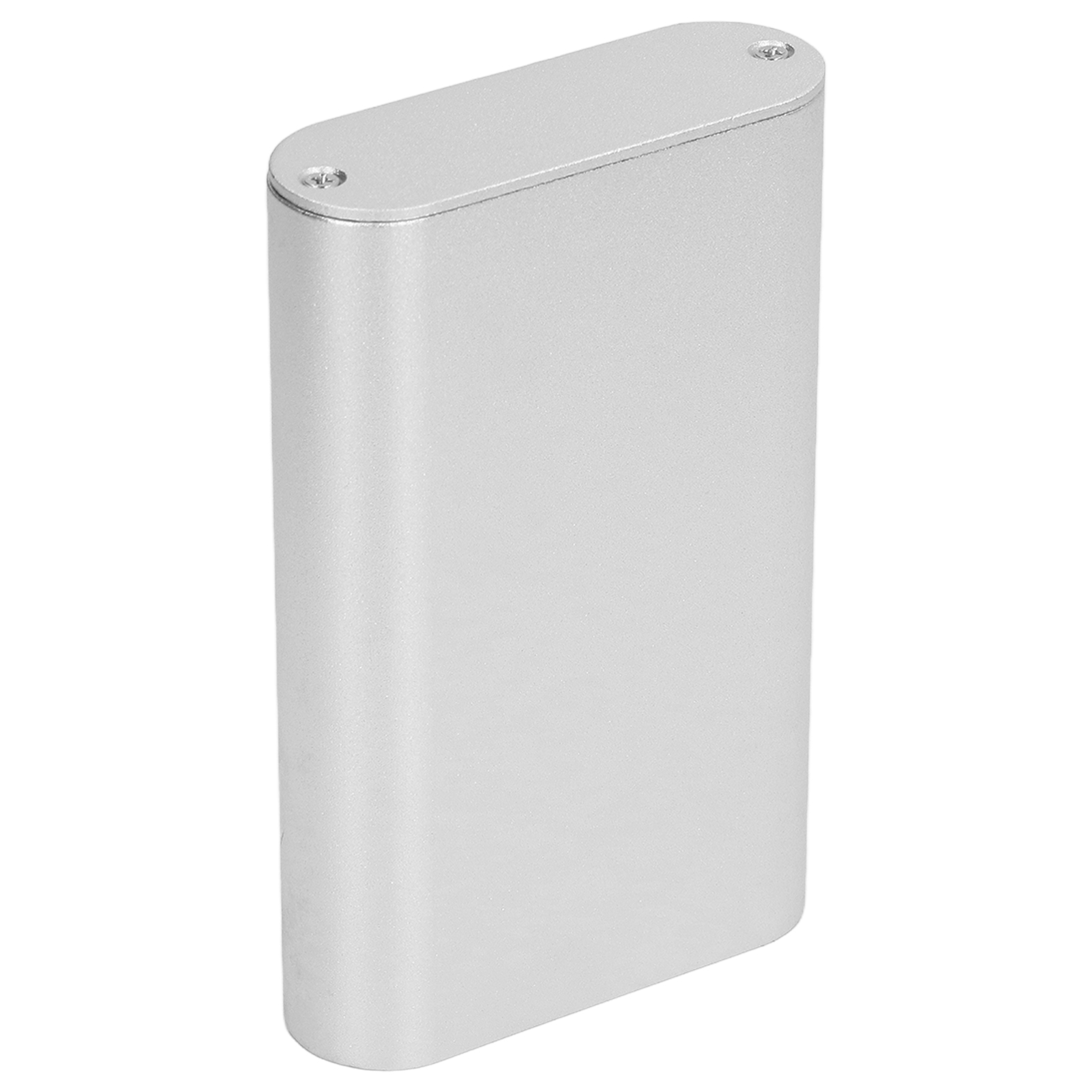Elektronikgehäuse Aus Silbermattem Aluminium, Projektbox Für Leiterplatten, Abmessungen 24 X 70 X 110 Mm