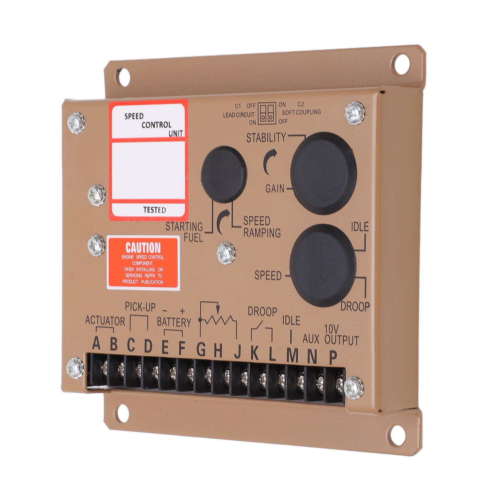 Esd5522 Drehzahlregler Für Stromaggregate, Kraftstoffsteuergerät Aus Aluminiumlegierung, Drehzahlreglermodul, Motorersatzteil