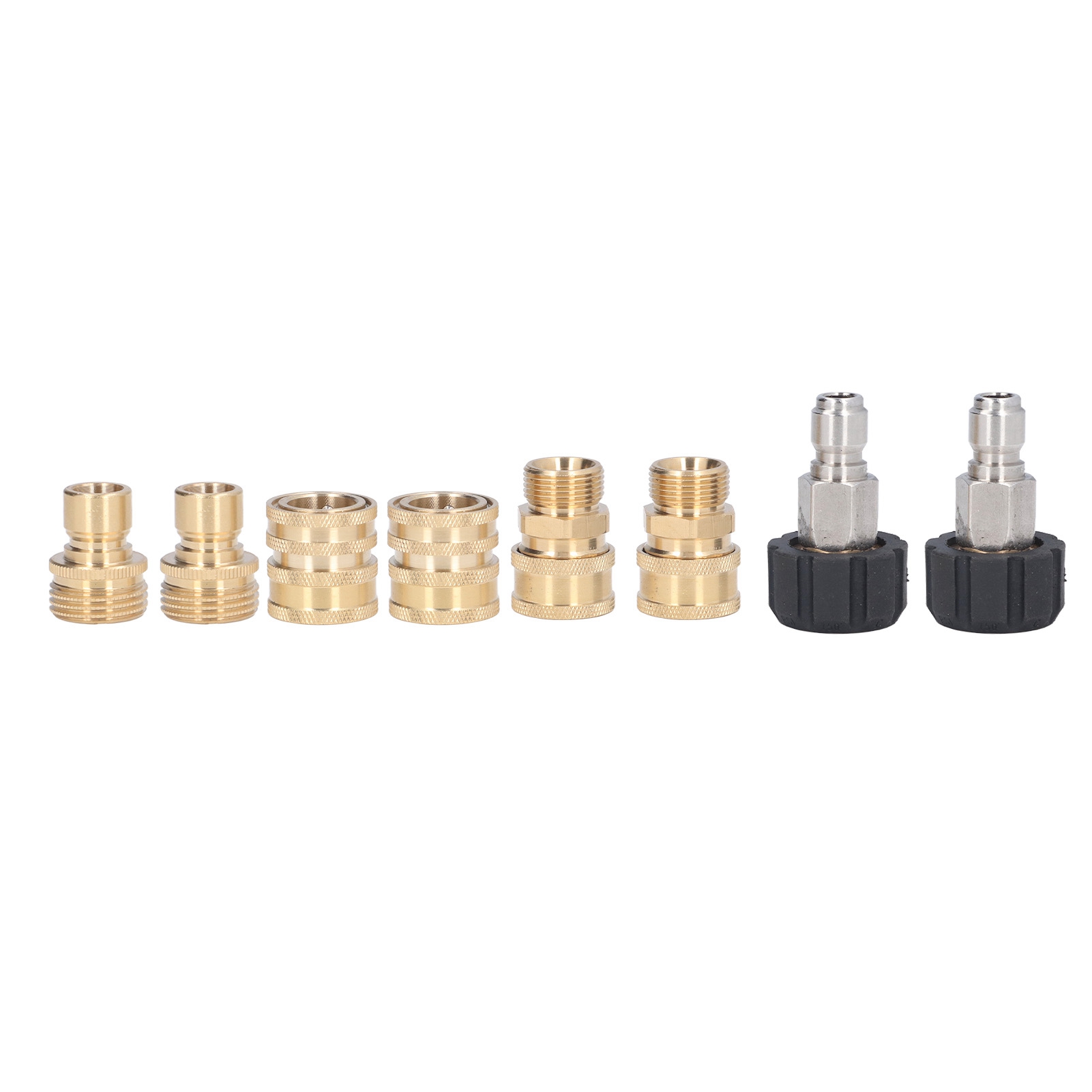 Schnellkupplung Für Hochdruckreiniger, Wasserschlauchadapter-set, Industriearmaturen, Messingverbinder, Hochleistungs-befestigungsset
